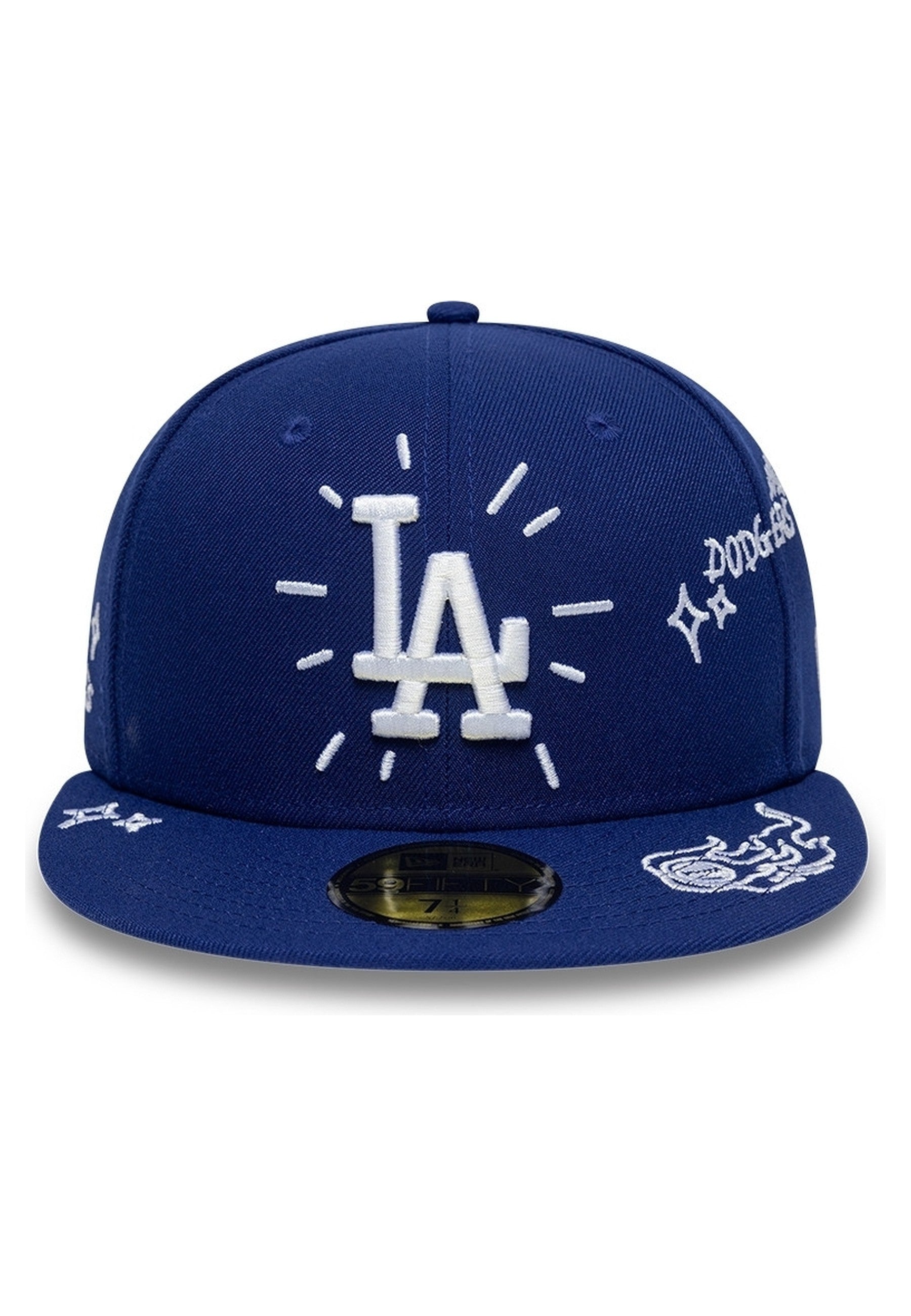 GORRA NEW ERA ROYAL DODGERS MLB SCRIBBLE 59FFITY LOSDOD