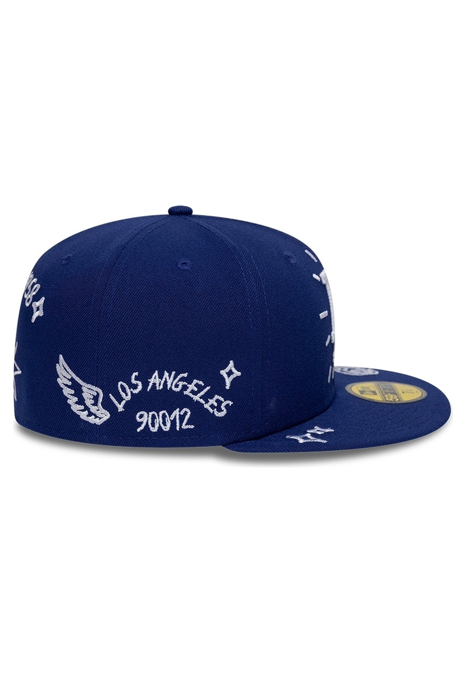 GORRA NEW ERA ROYAL DODGERS MLB SCRIBBLE 59FFITY LOSDOD