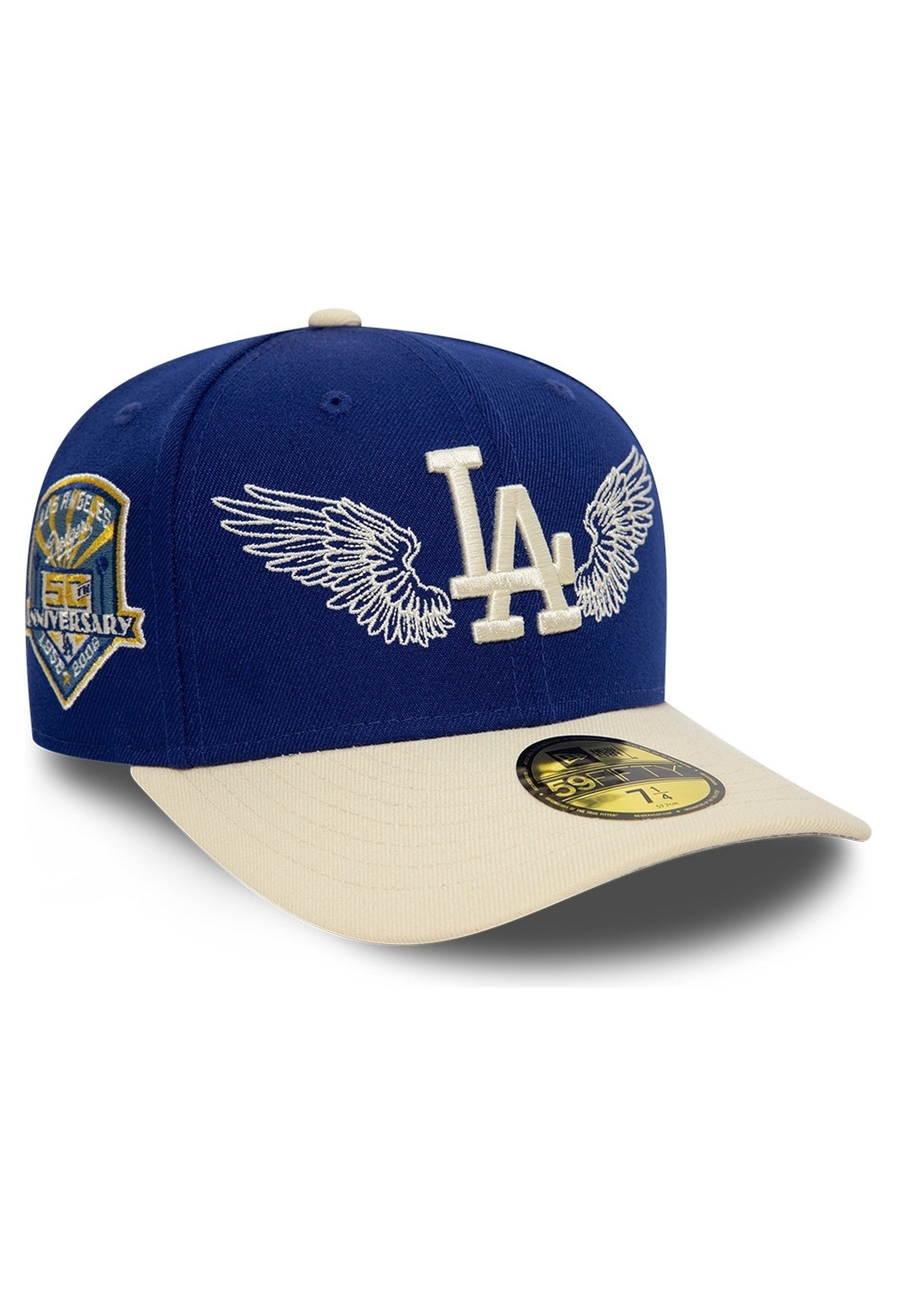 GORRA NEW ERA ROYAL DODGERS TEAM WINGS 59FIFTY LOSDODCO