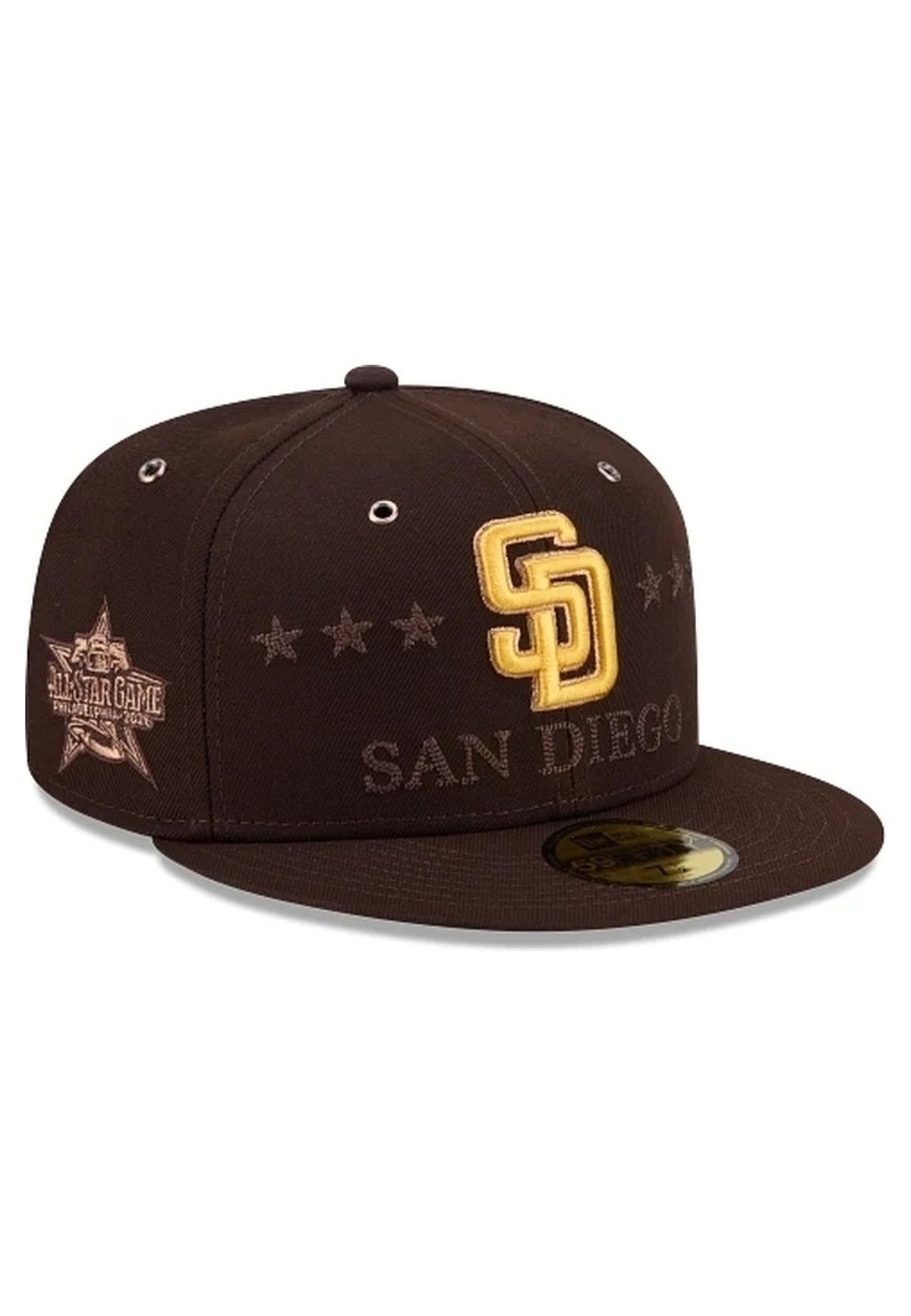 GORRA NEW ERA SAN DIEGO PADRES 59FIFTY ALL STAR GAME MARRON