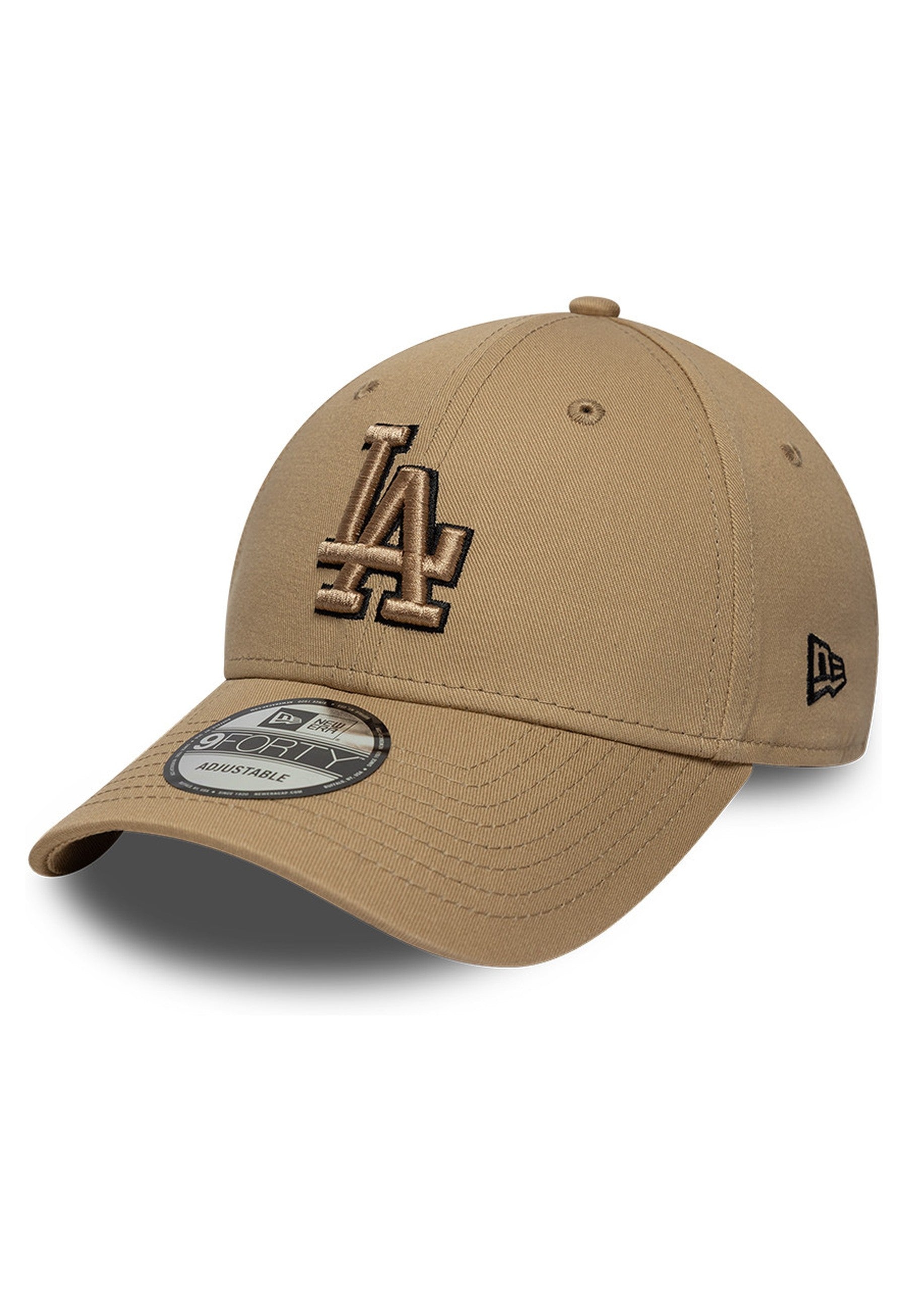 GORRA NEW ERA TOSTADA DODGERS TEAM OUTLINE 9FORTY LOSDOD