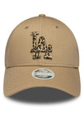 GORRA NEW ERA 9FORTY LOS ANGELES DODGERS MLB WMNS ANIMAL INFILL TOSTADA