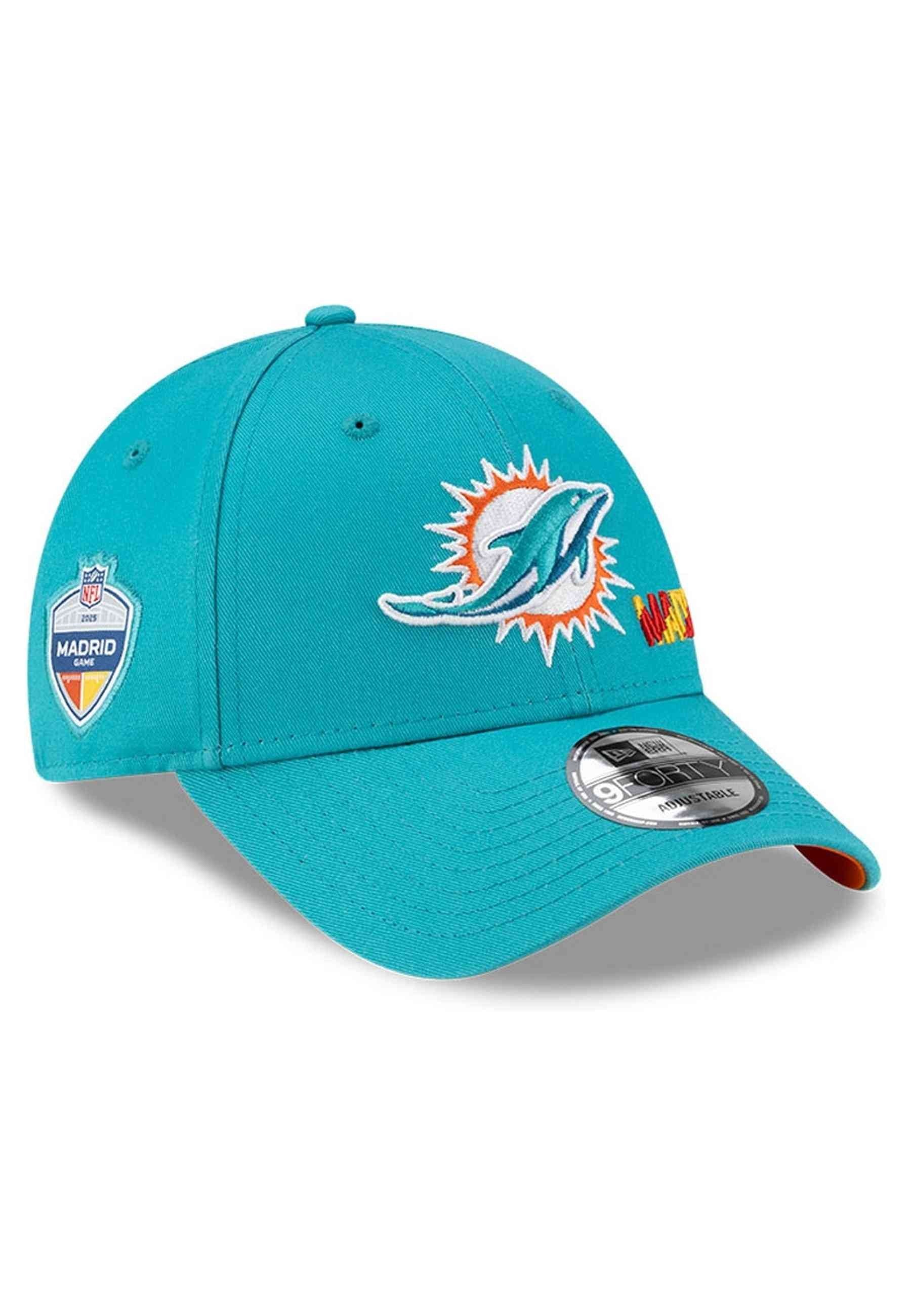 GORRA NEW ERA TUQUESA DOLPHINS NFLISG25 MADRID 9FORTY MIADOL