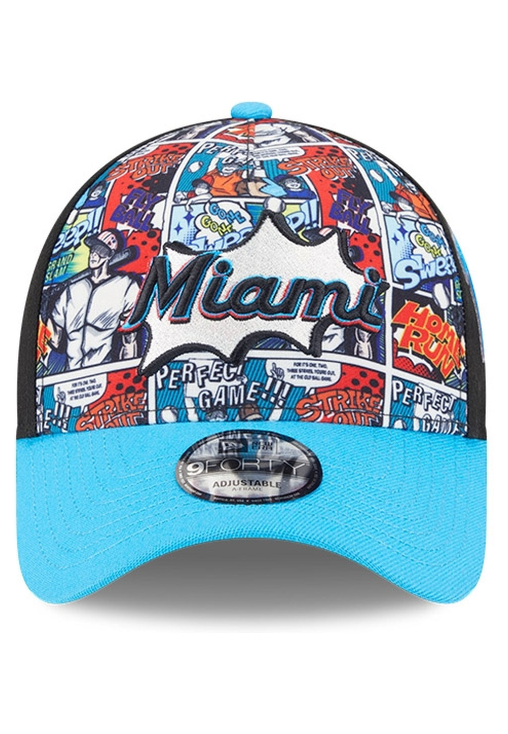GORRA NEW ERA TURQUESA MARLINS MLB25 PLAYER WKND 940AF CHIWHI