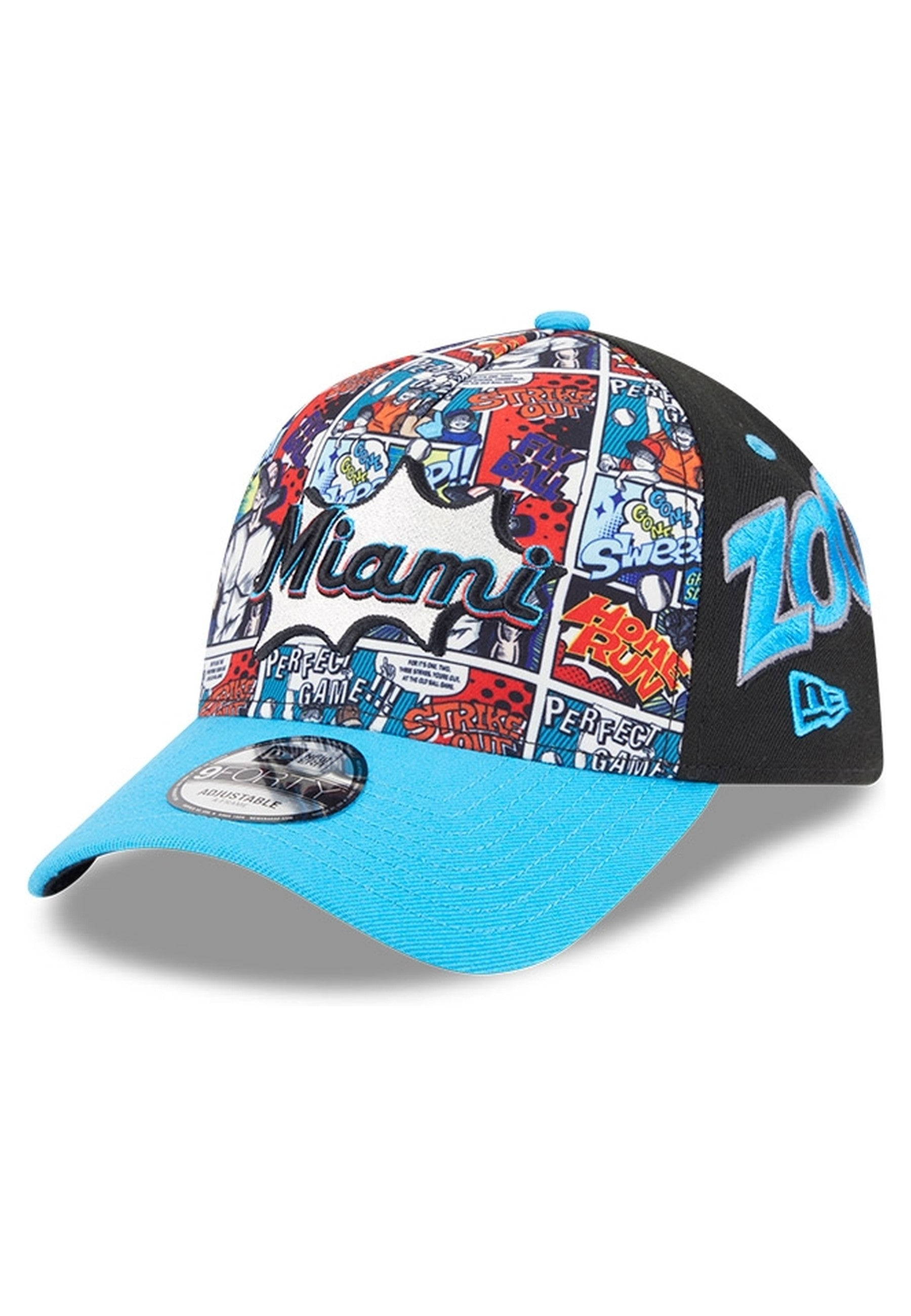 GORRA NEW ERA TURQUESA MARLINS MLB25 PLAYER WKND 940AF CHIWHI