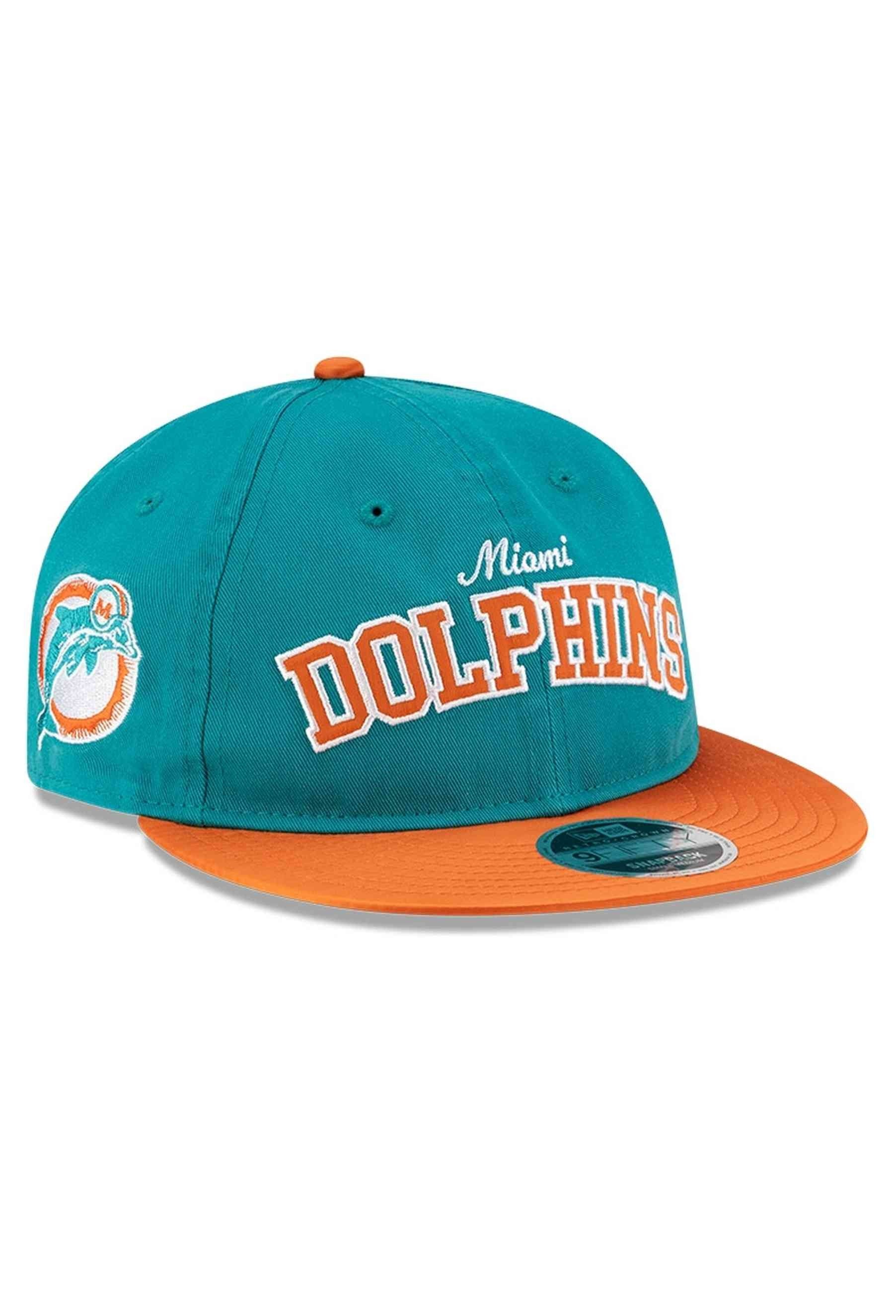 GORRA NEW ERA TURQUESA MIAMI DOLPHINS NFL HISTORIC 9FIFTY RC MIADOL