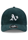 GORRA NEW ERA 9FORTY OAKLAND ATHLETICS MLB CORD VERDE