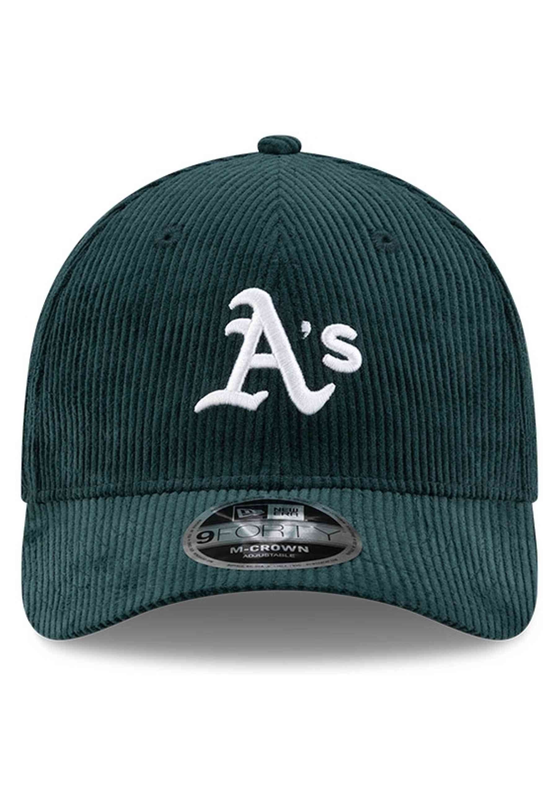 GORRA NEW ERA VERDE ATHLETICS CORD 9FORTY MC OAKATH