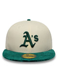 GORRA NEW ERA VERDE ATHLETICS PAISLEY VISOR 59FIFTY OAKATH