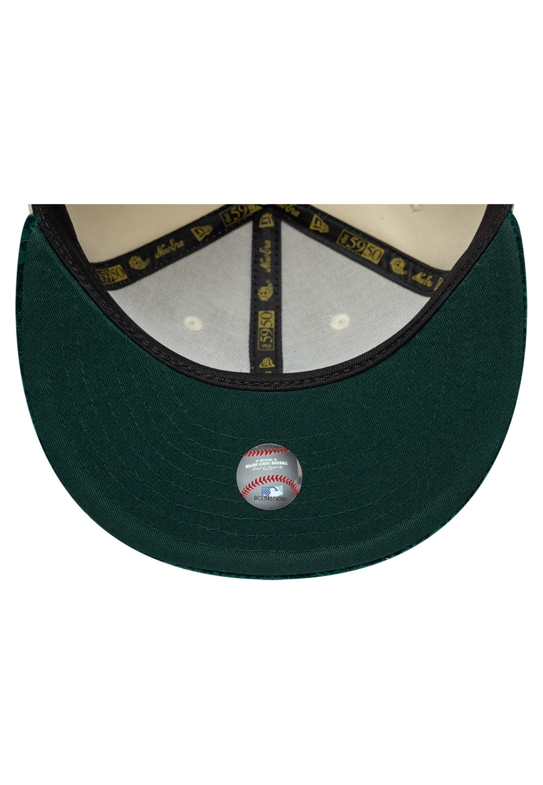 GORRA NEW ERA VERDE ATHLETICS PAISLEY VISOR 59FIFTY OAKATH