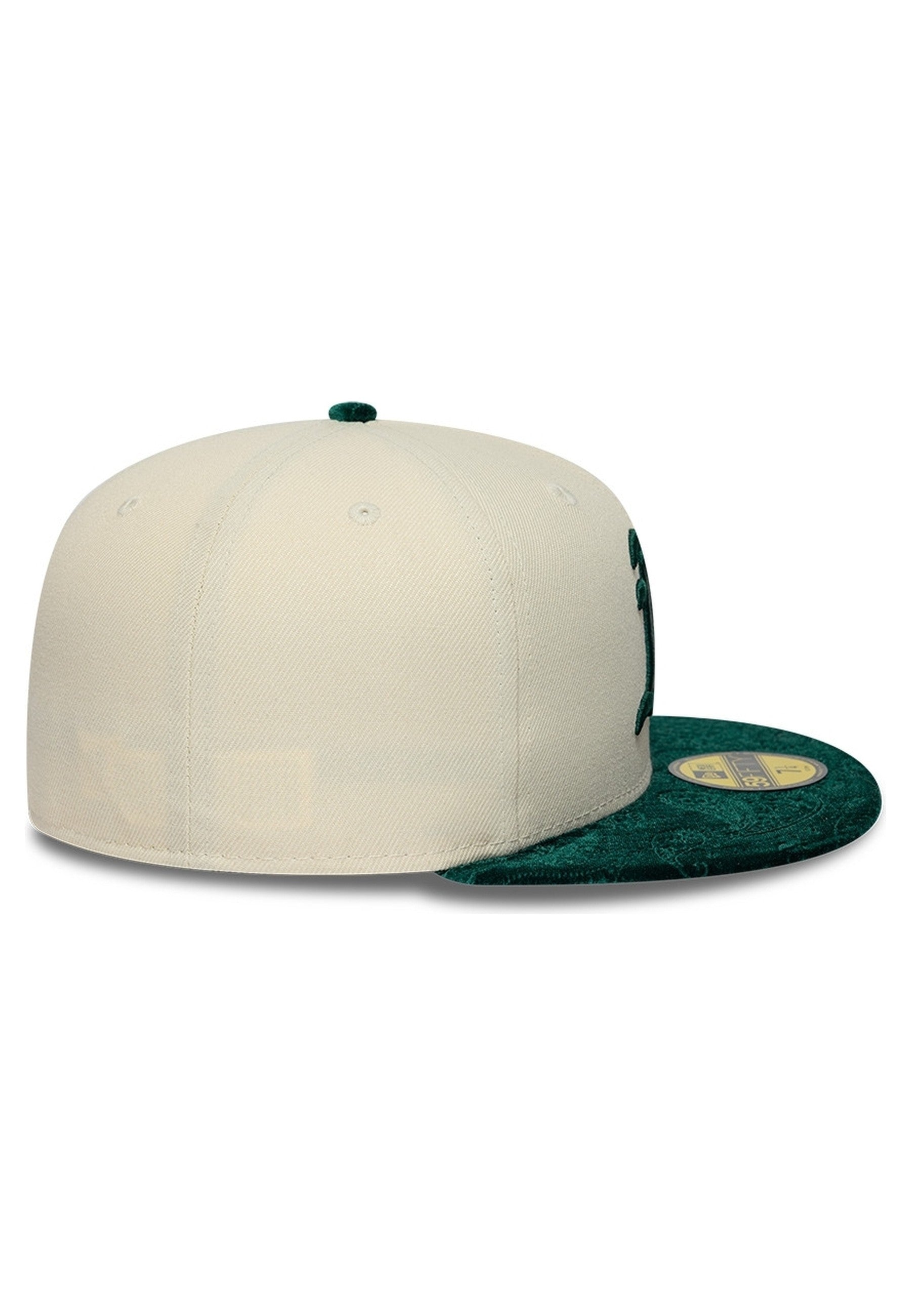 GORRA NEW ERA VERDE ATHLETICS PAISLEY VISOR 59FIFTY OAKATH