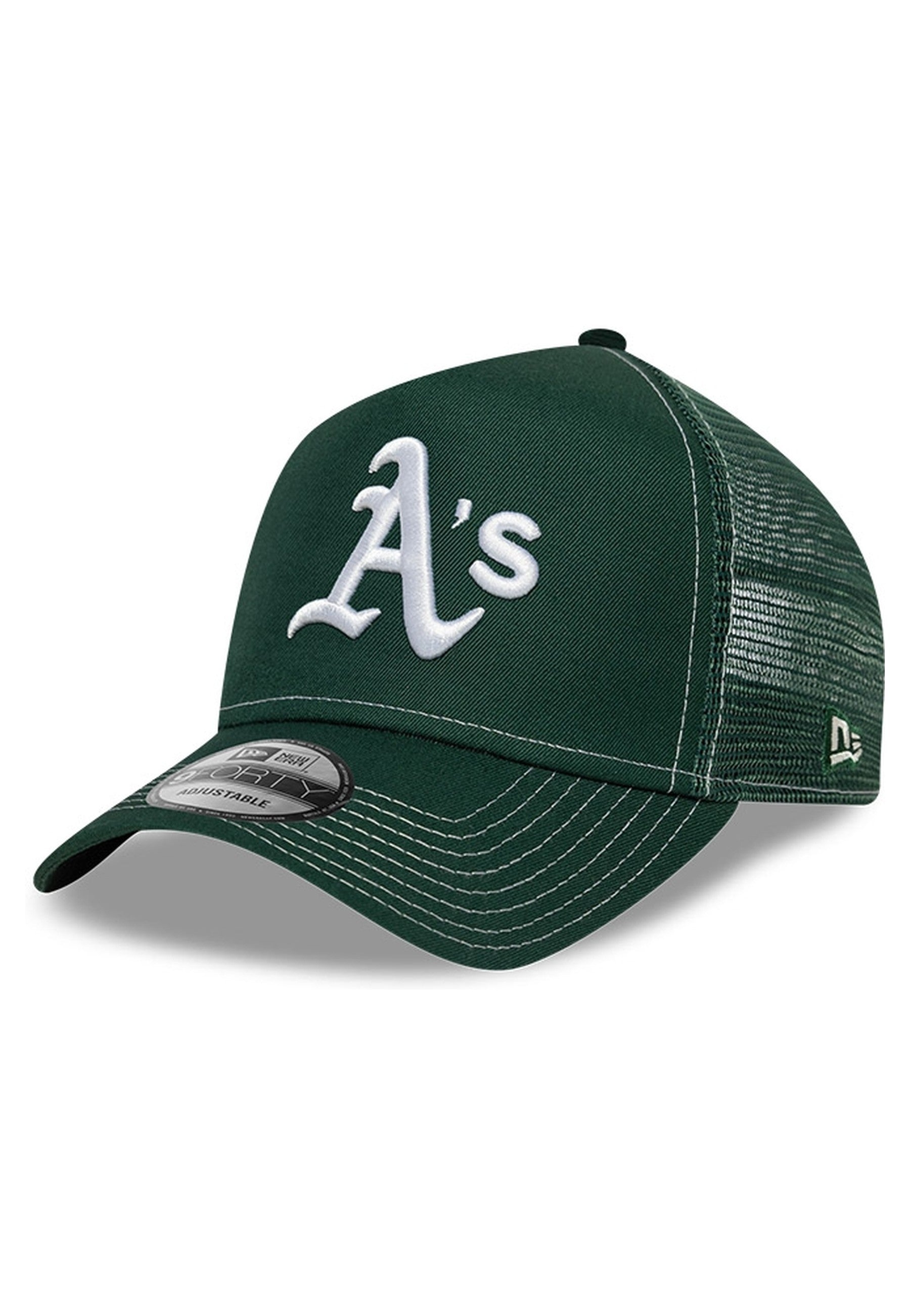 GORRA NEW ERA VERDE ATHLETICS WS EF TRUCKER OAKATHCO