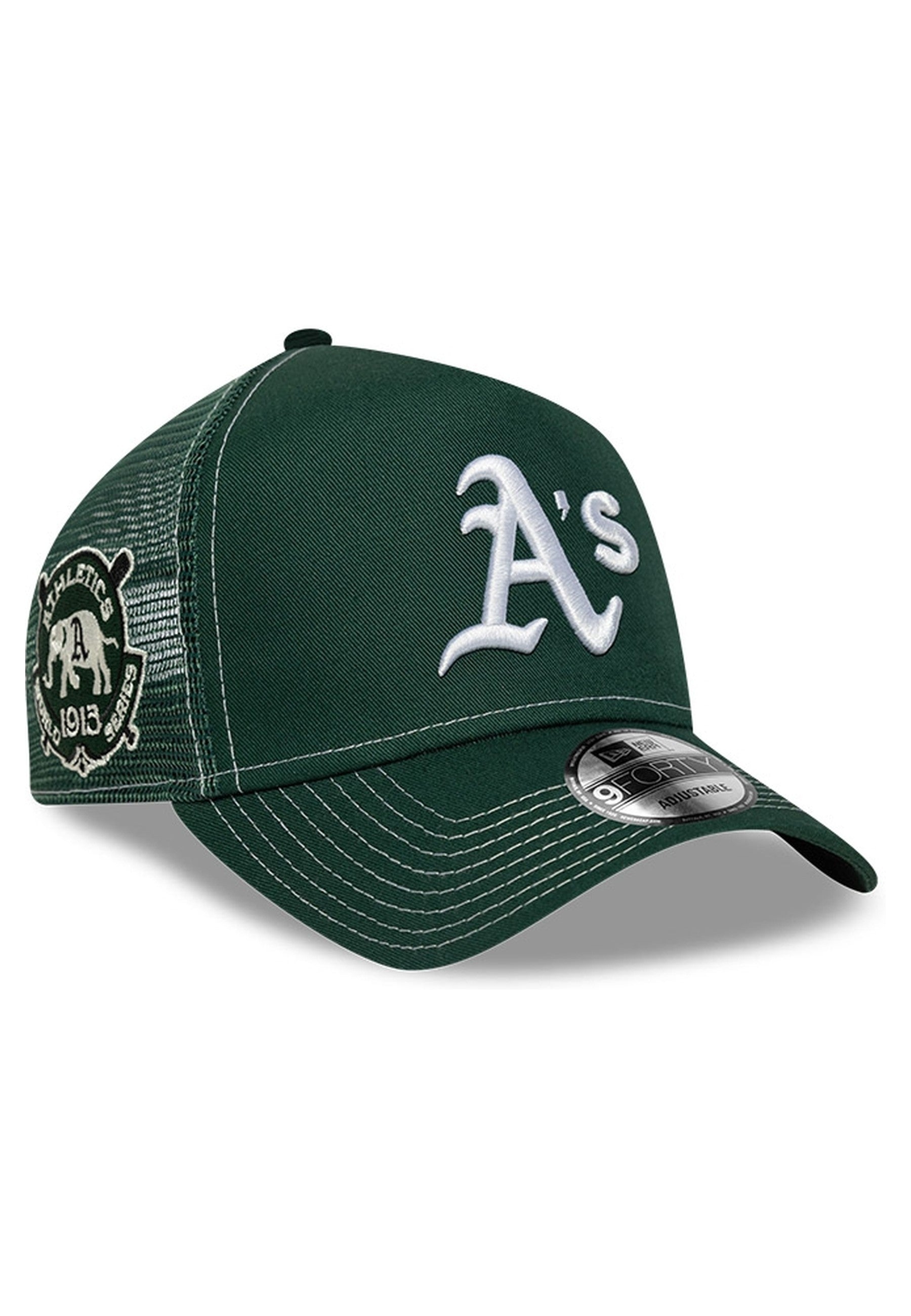 GORRA NEW ERA VERDE ATHLETICS WS EF TRUCKER OAKATHCO