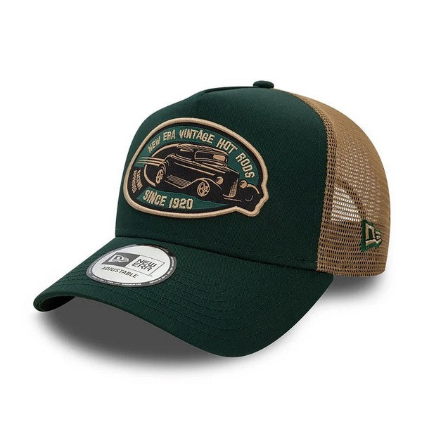 GORRA NEW ERA VERDE HOT ROD NE TRUCKER CAP