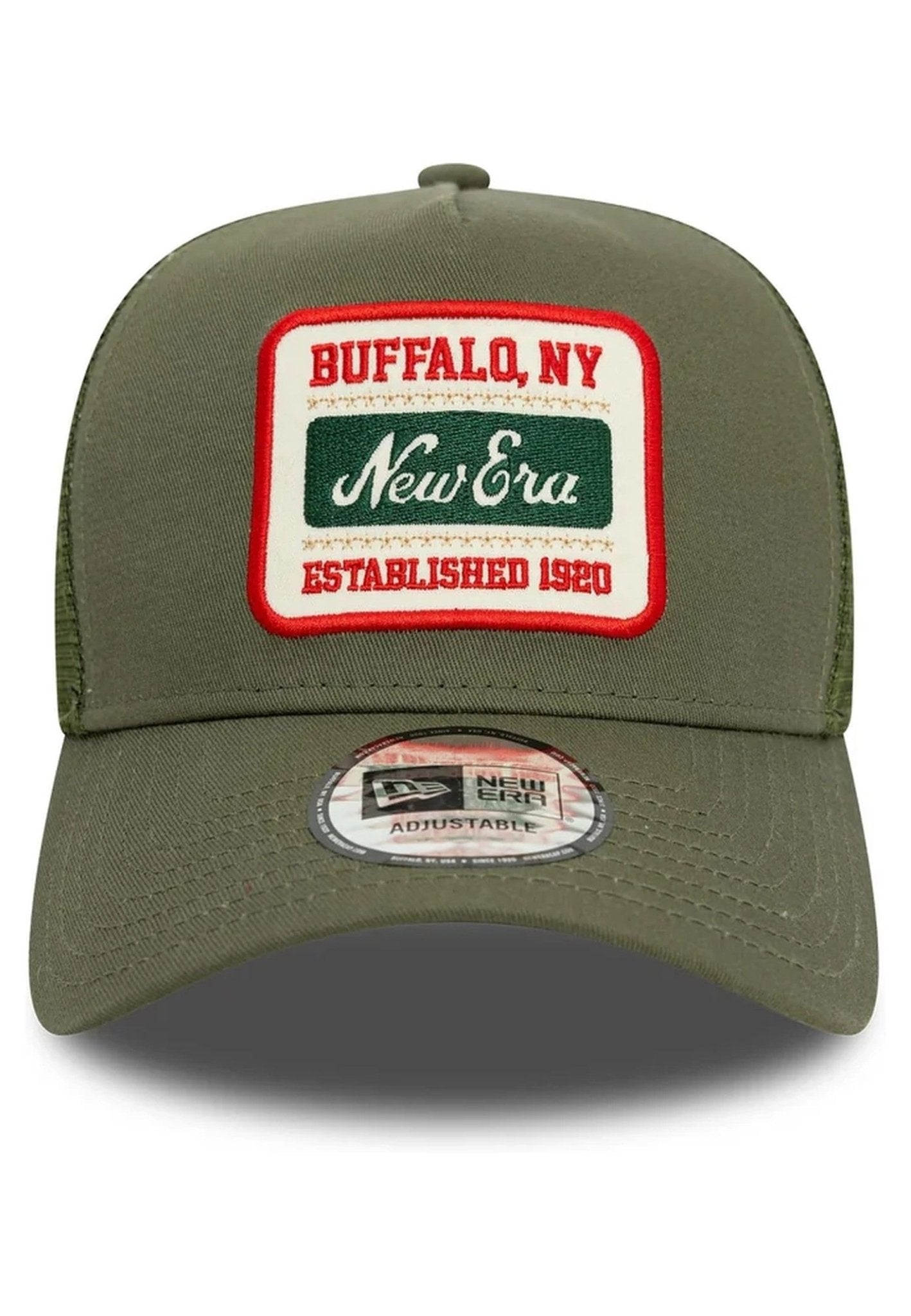 GORRA NEW ERA VERDE NE PATCH TRUCKER NEWERA - AREA ZERO