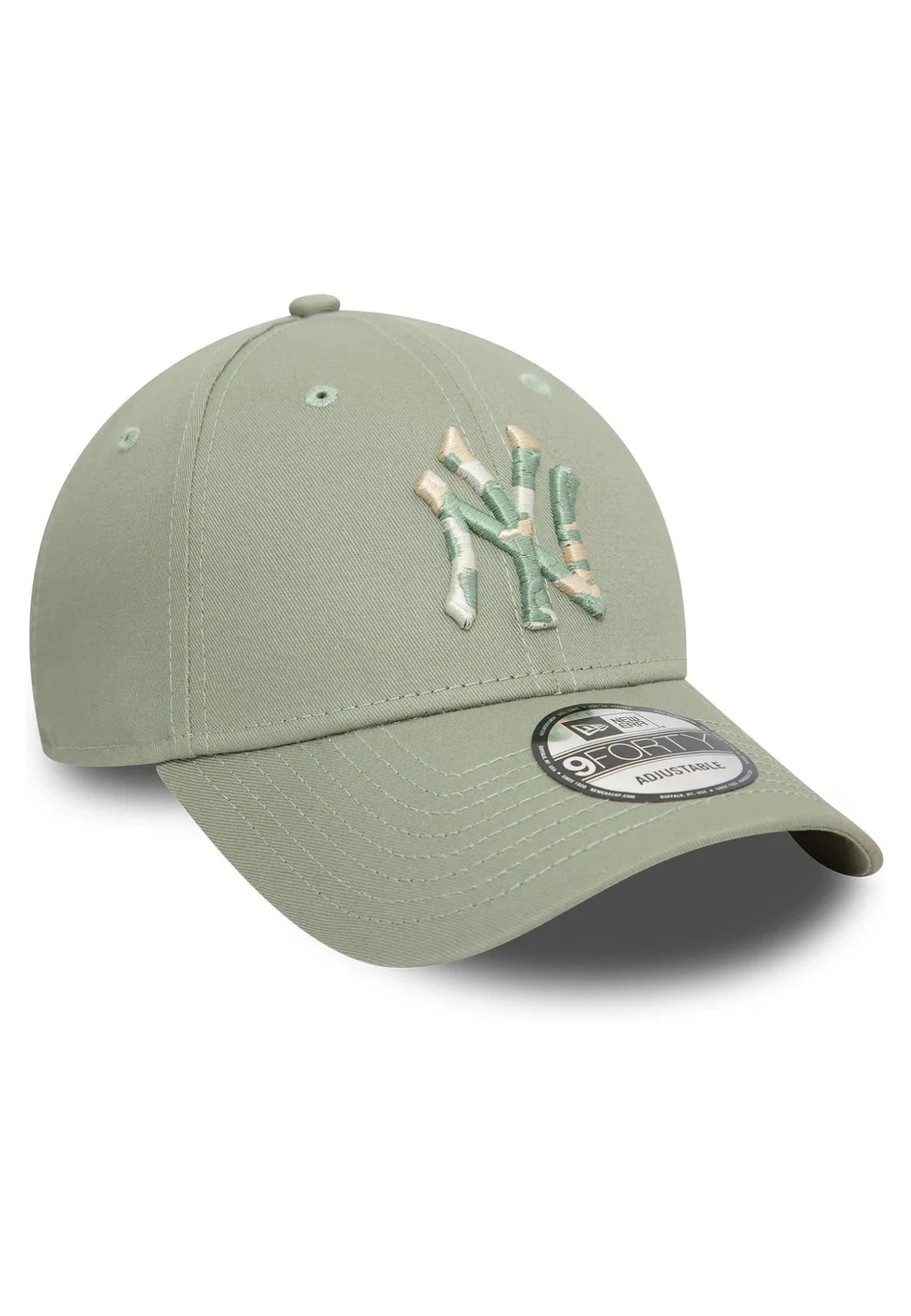 GORRA NEW ERA VERDE YANKEES CAMO INFILL 9FORTY NEYYAN