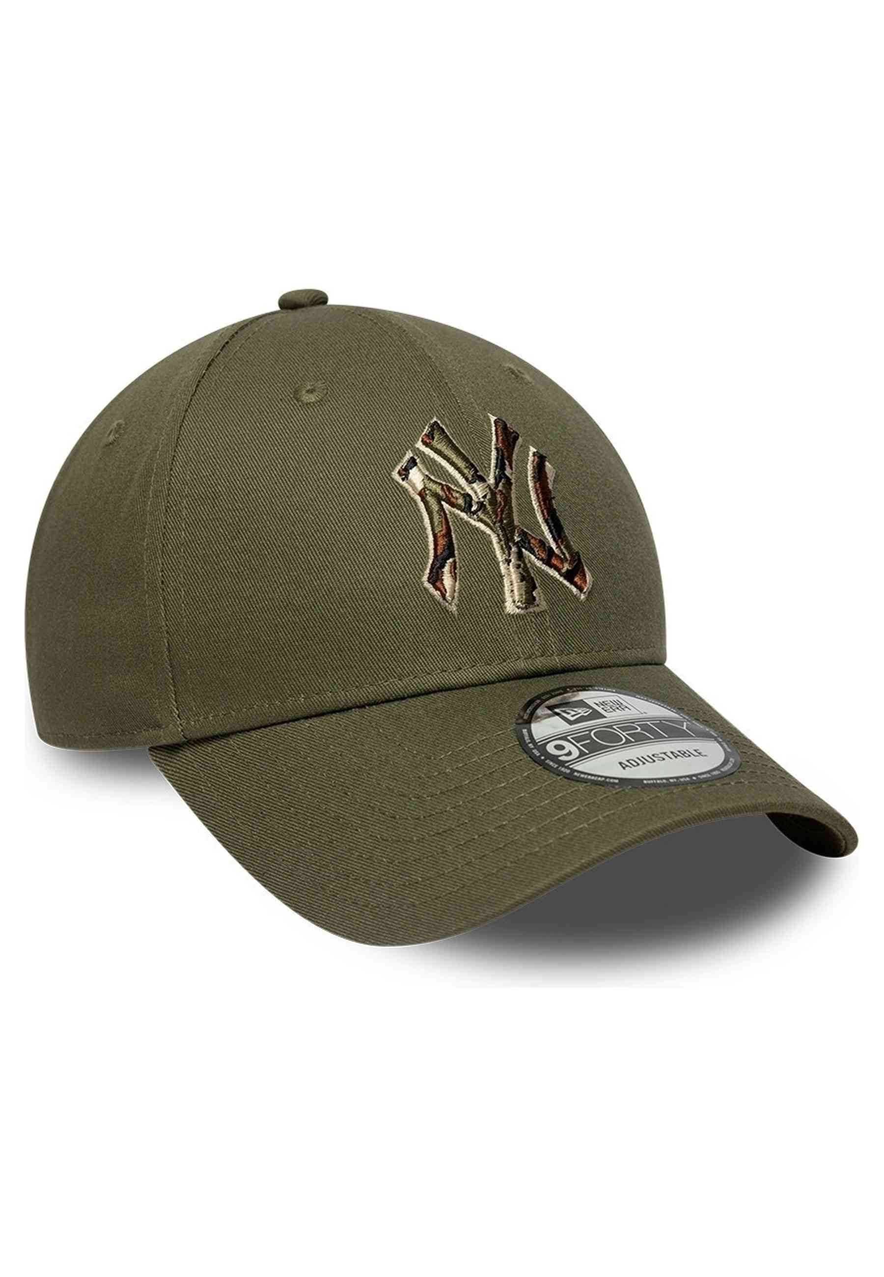 GORRA NEW ERA VERDE YANKEES OUTLINE CAMO INFILL 9FORTY NEYYAN