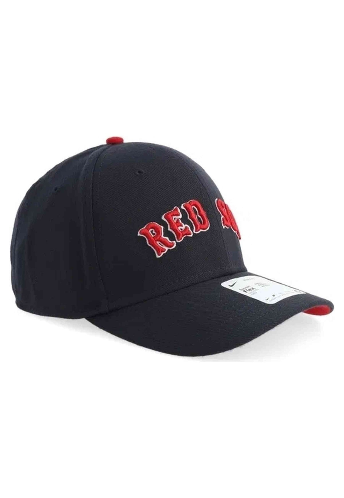 GORRA NIKE MARINO BOSTON RED SOX DRI FIT RISE STRUCTURED SWOOSHFLEX CAP