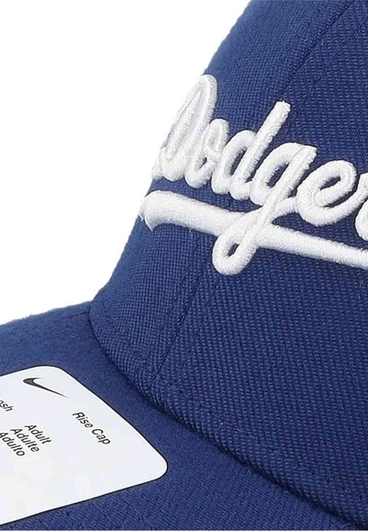 GORRA NIKE MARINO LOS ANGELES DODGERS DRI FIT RISE STRUCTURED SWOOSHFLEX CAP