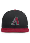 GORRA NIKE NEGRA ARIZONA DIAMONDBACKS DRI FIT PRO STRUCTURED SQUARE BILLCAP