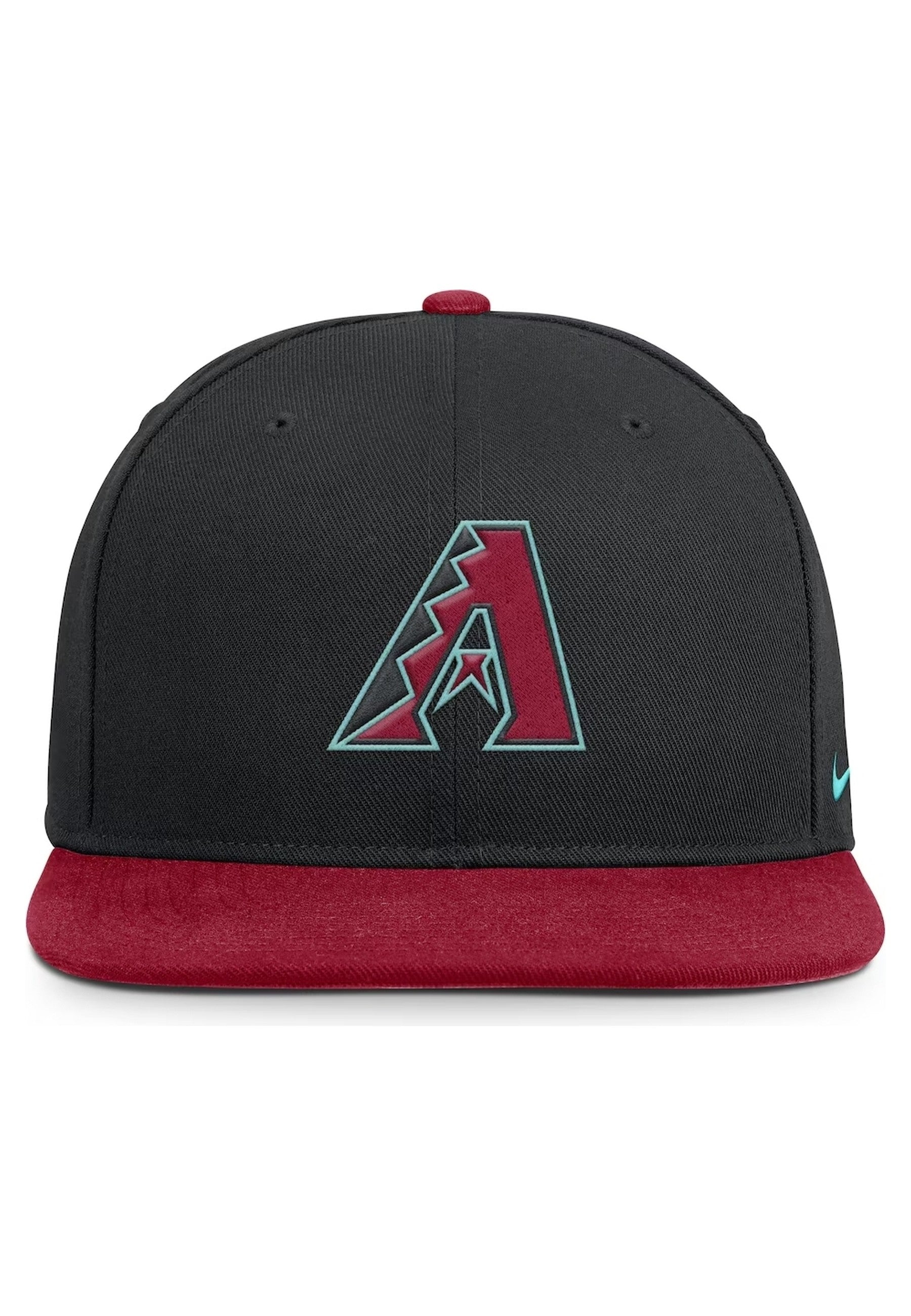 GORRA NIKE NEGRA ARIZONA DIAMONDBACKS DRI FIT PRO STRUCTURED SQUARE BILLCAP