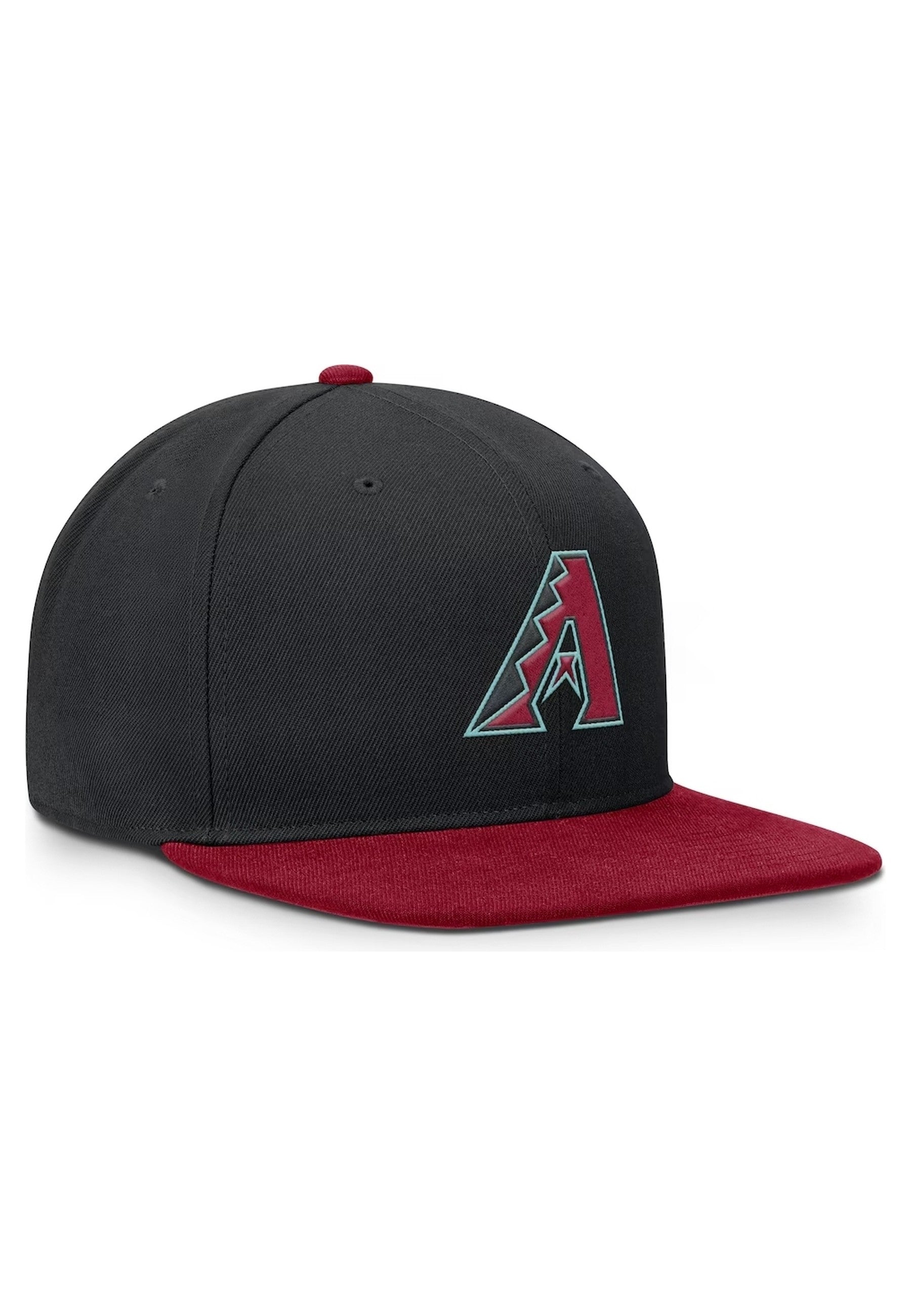 GORRA NIKE NEGRA ARIZONA DIAMONDBACKS DRI FIT PRO STRUCTURED SQUARE BILLCAP