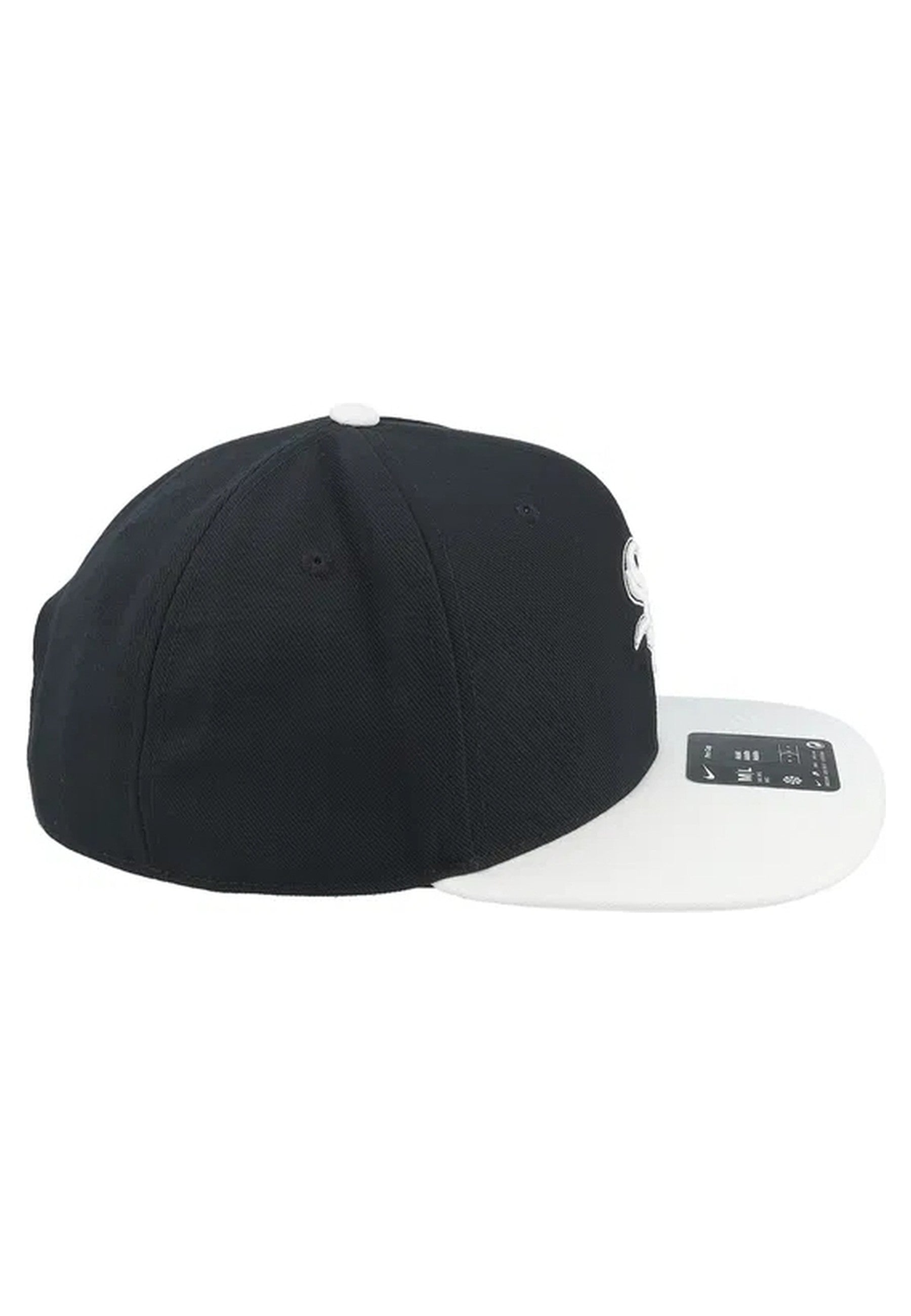 GORRA NIKE NEGRA CHICAGO WHITE SOX DRI FIT PRO STRUCTURED SQUARE BILLCAP