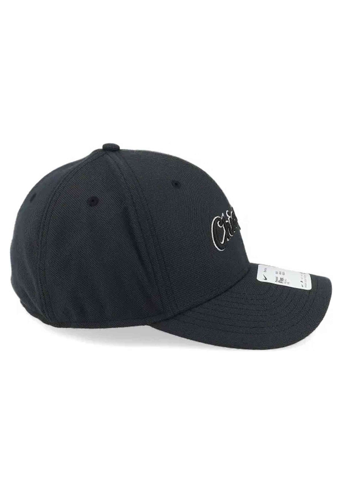 GORRA NIKE NEGRA CHICAGO WHITE SOX DRI FIT RISE STRUCTURED SWOOSHFLEX CAP