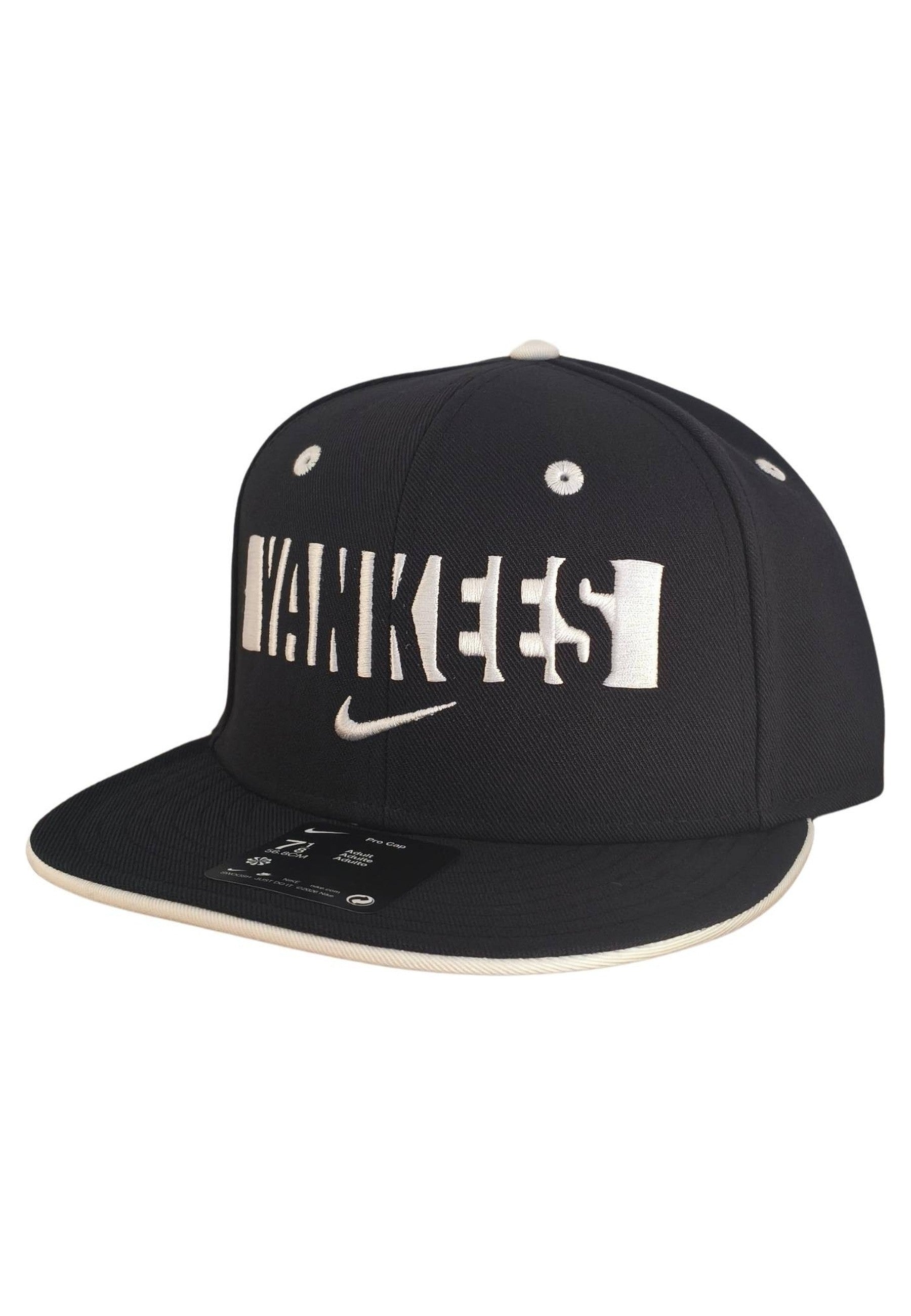 GORRA NIKE NEGRA YANKEES STRUCTURED ROUND BILL FITTED CAP