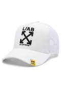 GORRA OFF-WHITE BLANCA CLAMP ARROWS CURVED BRIM TRUCKER CAP