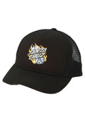 GORRA SANTA CRUZ NEGRA FLAMING DICE DOT MESH CAP