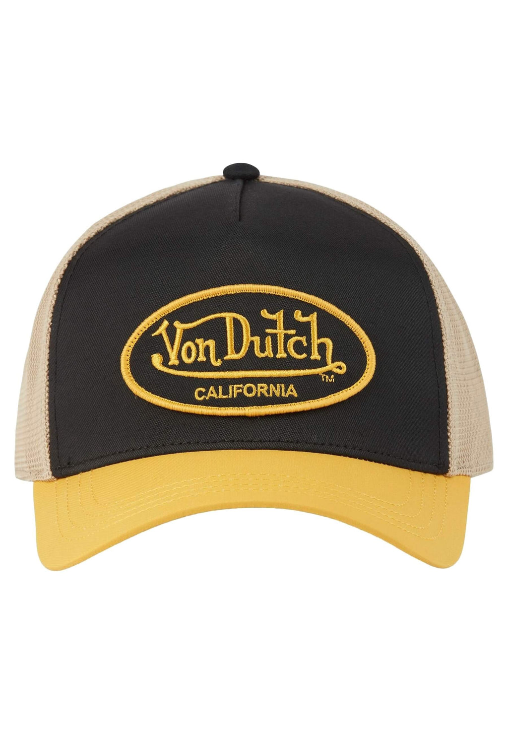 GORRA VON DUTCH AMARILLA POLY05 TRUCKER CAP
