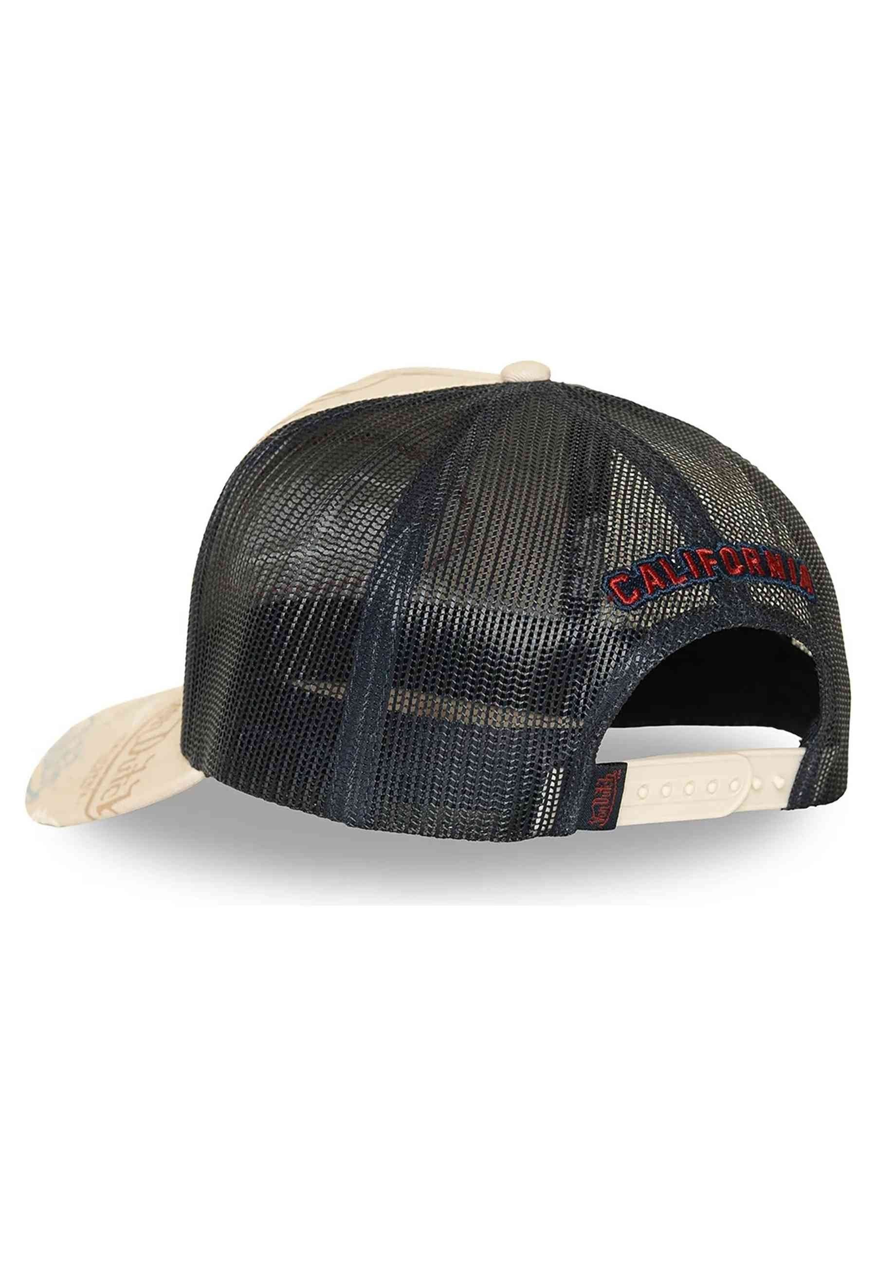 GORRA VON DUTCH BEIGE NAMING CAFE11 TRUCKER CAP