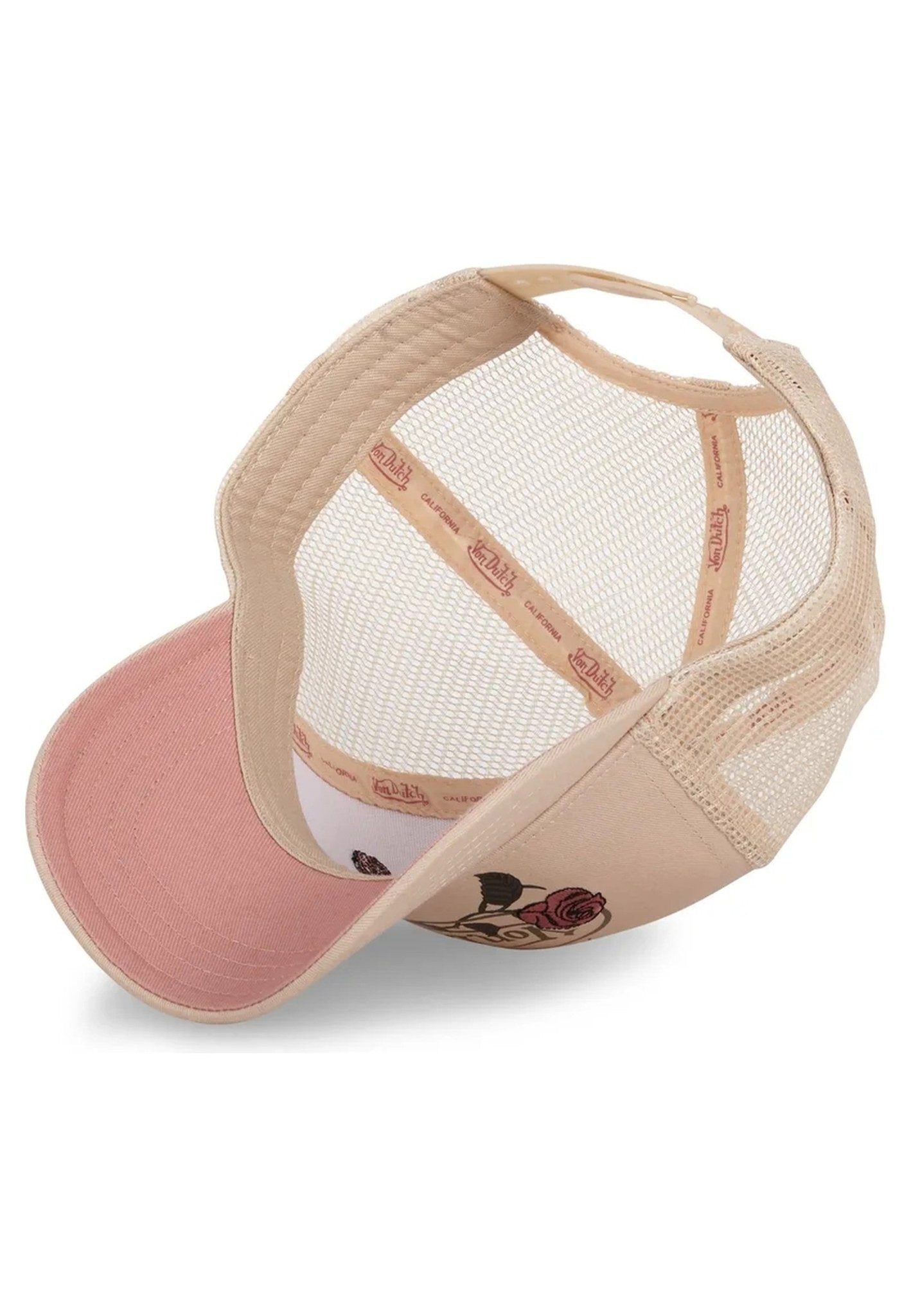 GORRA VON DUTCH BEIGE ROSAS LOR TRUCKER CAP - AREA ZERO