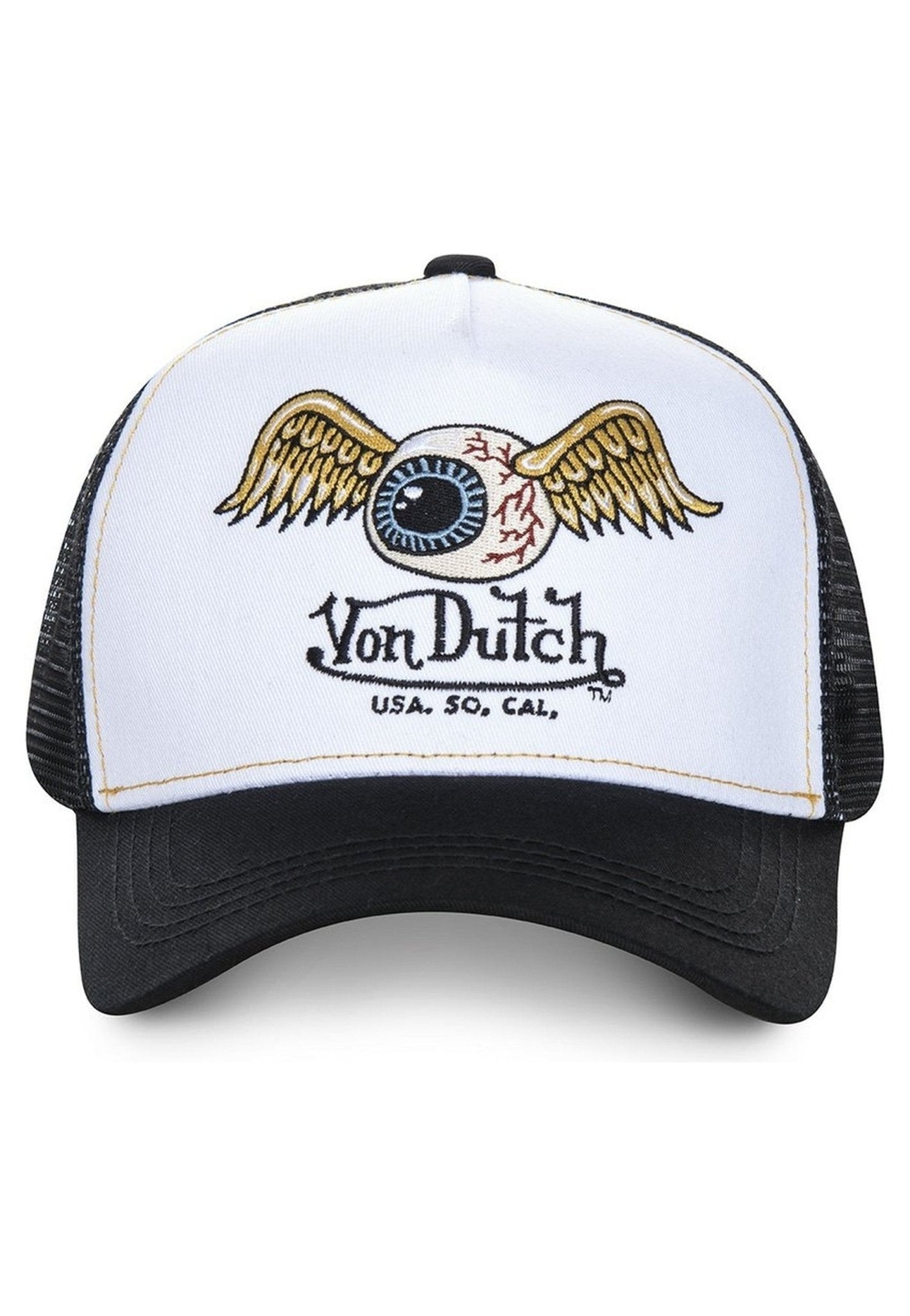 GORRA VON DUTCH BLANCA ART WHI TRUCKER CAP - AREA ZERO