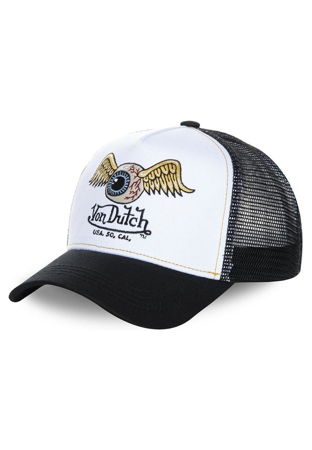 GORRA VON DUTCH BLANCA ART WHI TRUCKER CAP - AREA ZERO