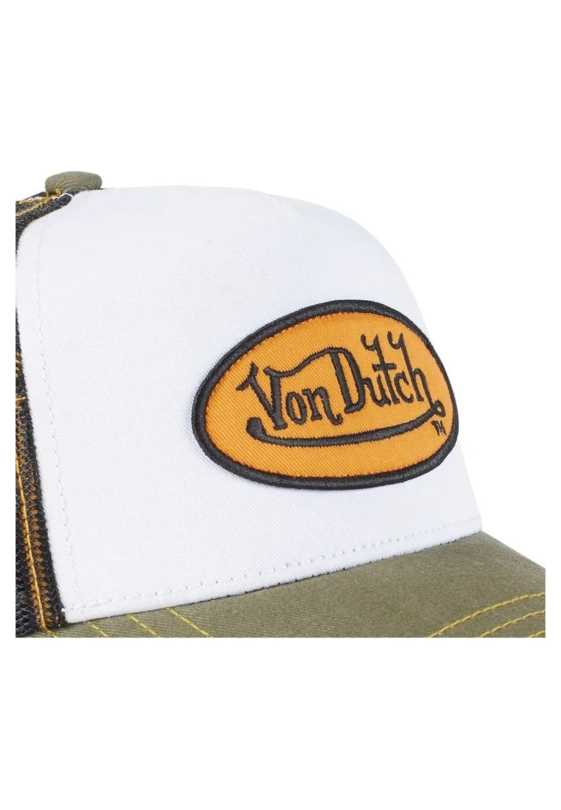 GORRA VON DUTCH BLANCA SUM YEL TRUCKER CAP