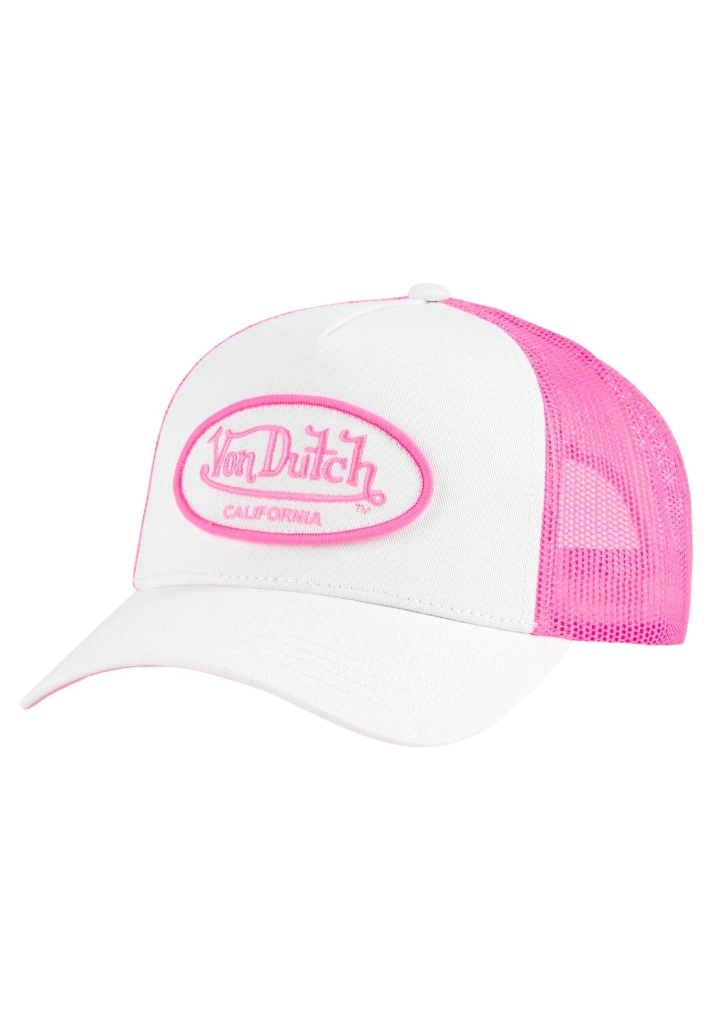 GORRA VON DUTCH BLANCA/ROSA FLUO01 TRUCKER CAP - AREA ZERO