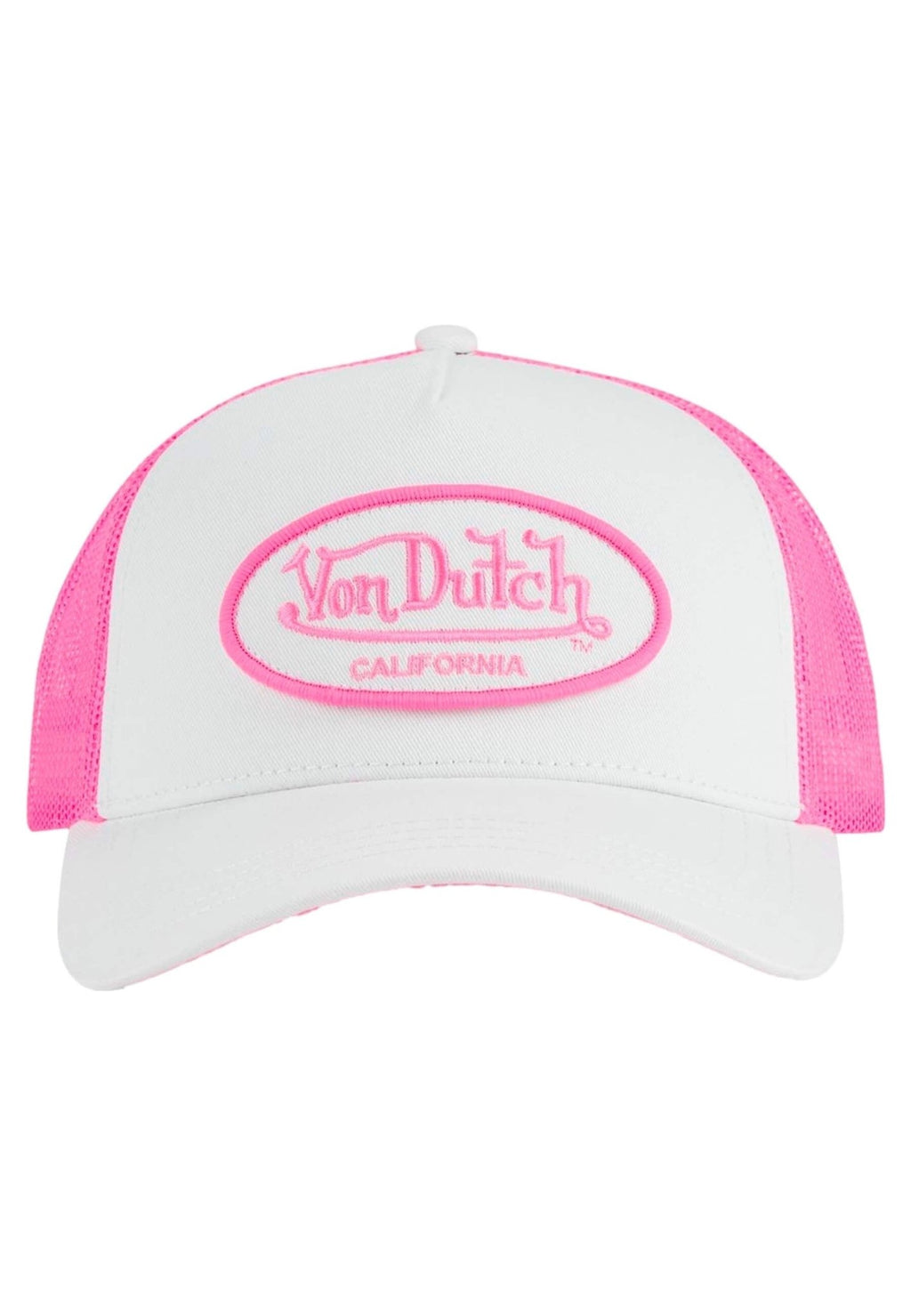 GORRA VON DUTCH BLANCA/ROSA FLUO01 TRUCKER CAP - AREA ZERO