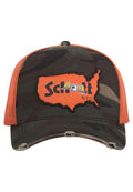 GORRA VON DUTCH BY SCHOTT CAMUFLAJE CAMOK TRUCKER CAP