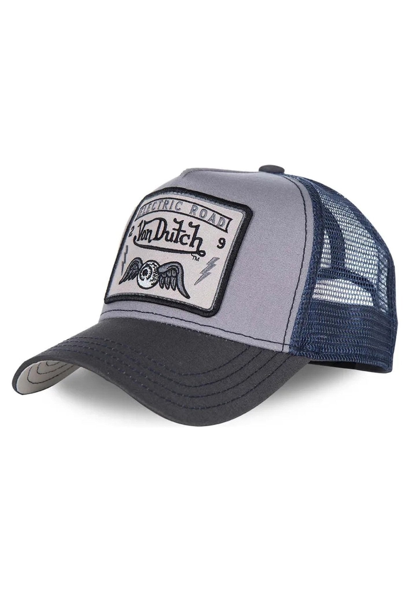 GORRA VON DUTCH GRIS SQUARE3B TRUCKER CAP - AREA ZERO