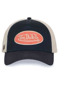 GORRA VON DUTCH MARINO TERRY PATCH ORANGE BLUE TRUCKER CAP