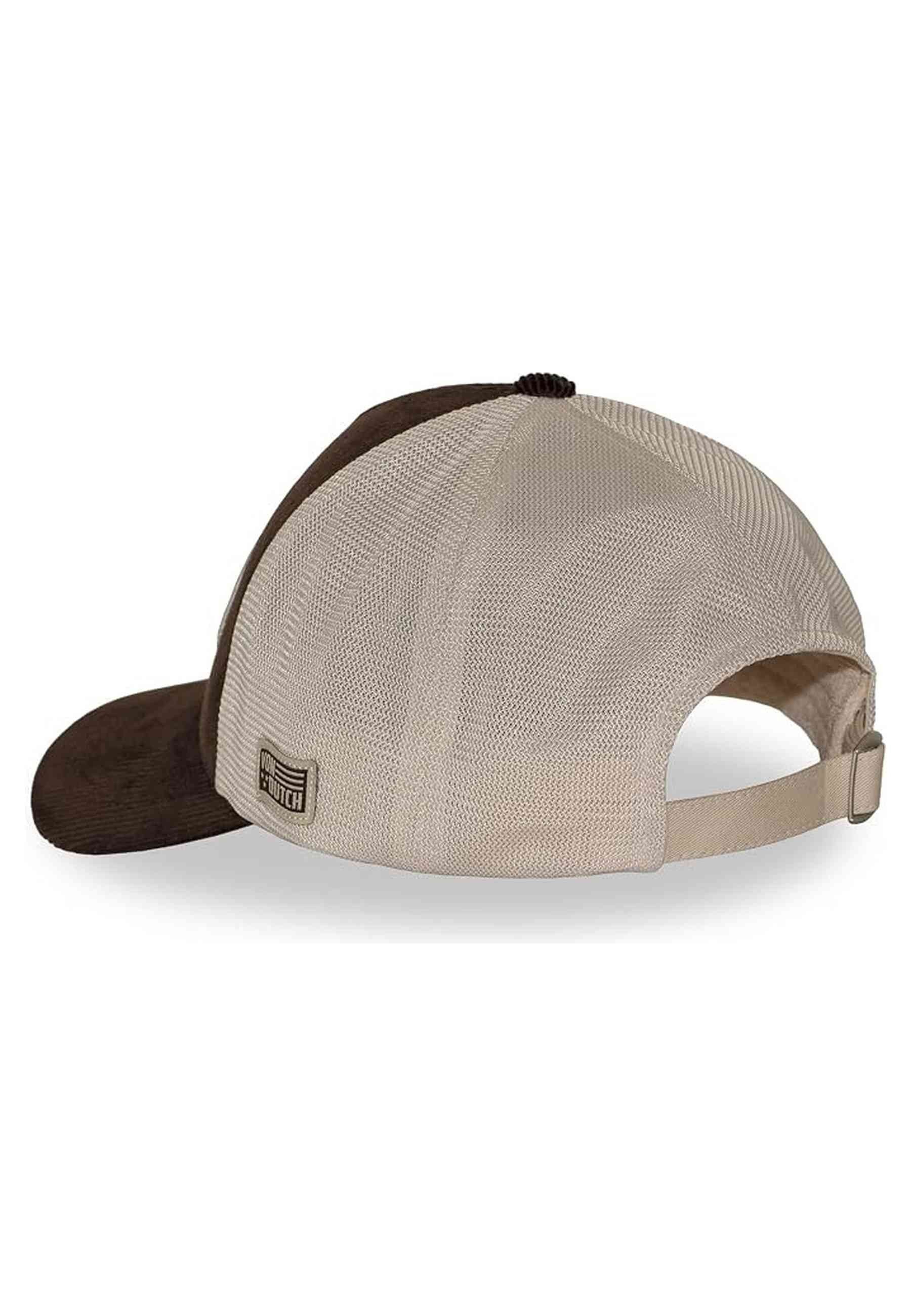 GORRA VON DUTCH MARRON CORDUROY TRUCKER CAP