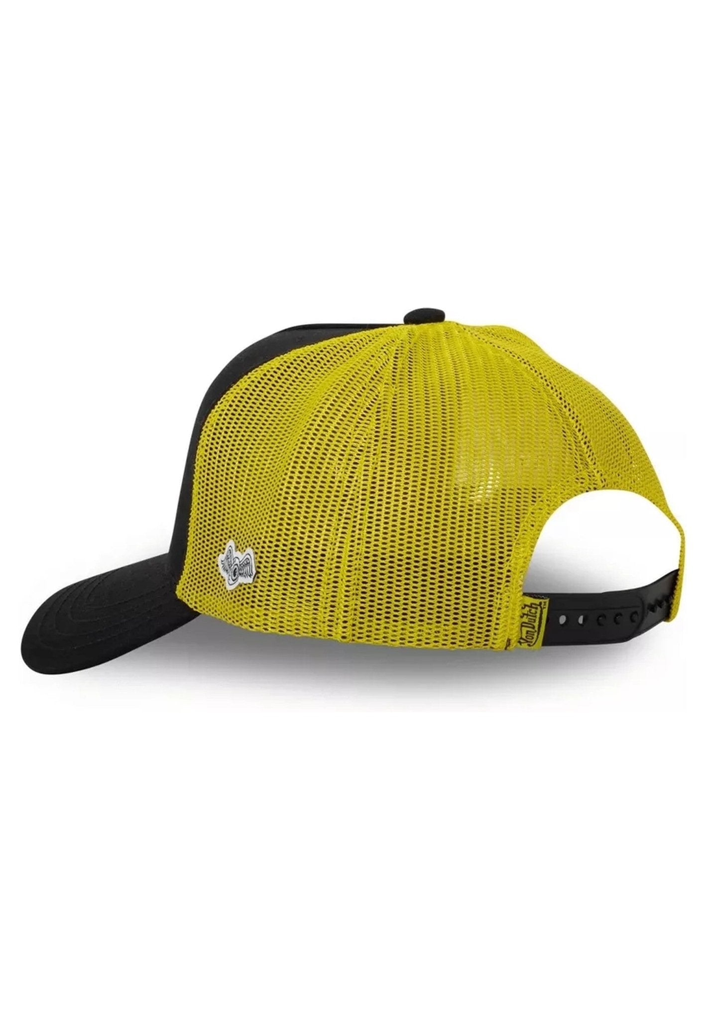 GORRA VON DUTCH NEGRA AMARILLA CT BLA TRUCKER CAP - AREA ZERO