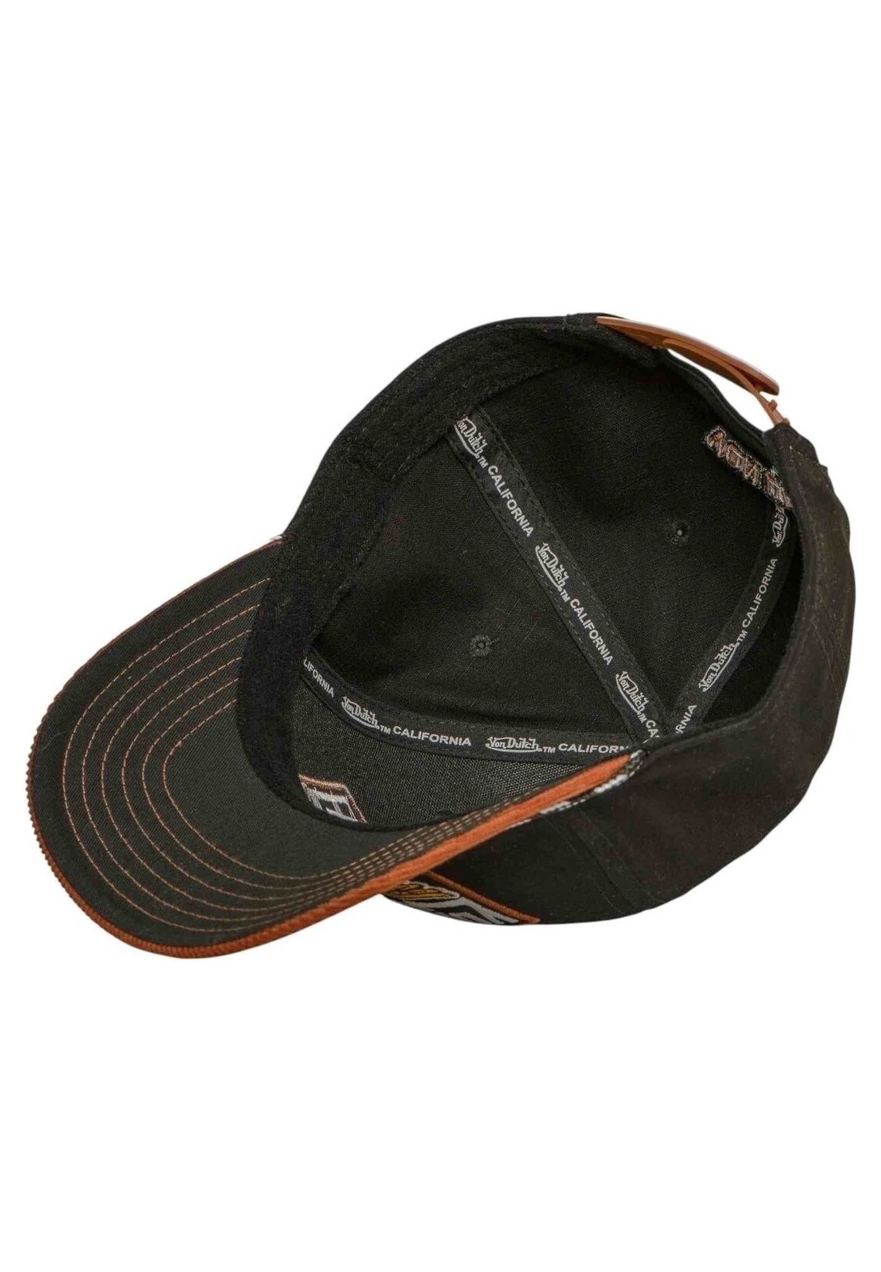 GORRA VON DUTCH NEGRA BORDADOS SEM16 TRUCKER CAP
