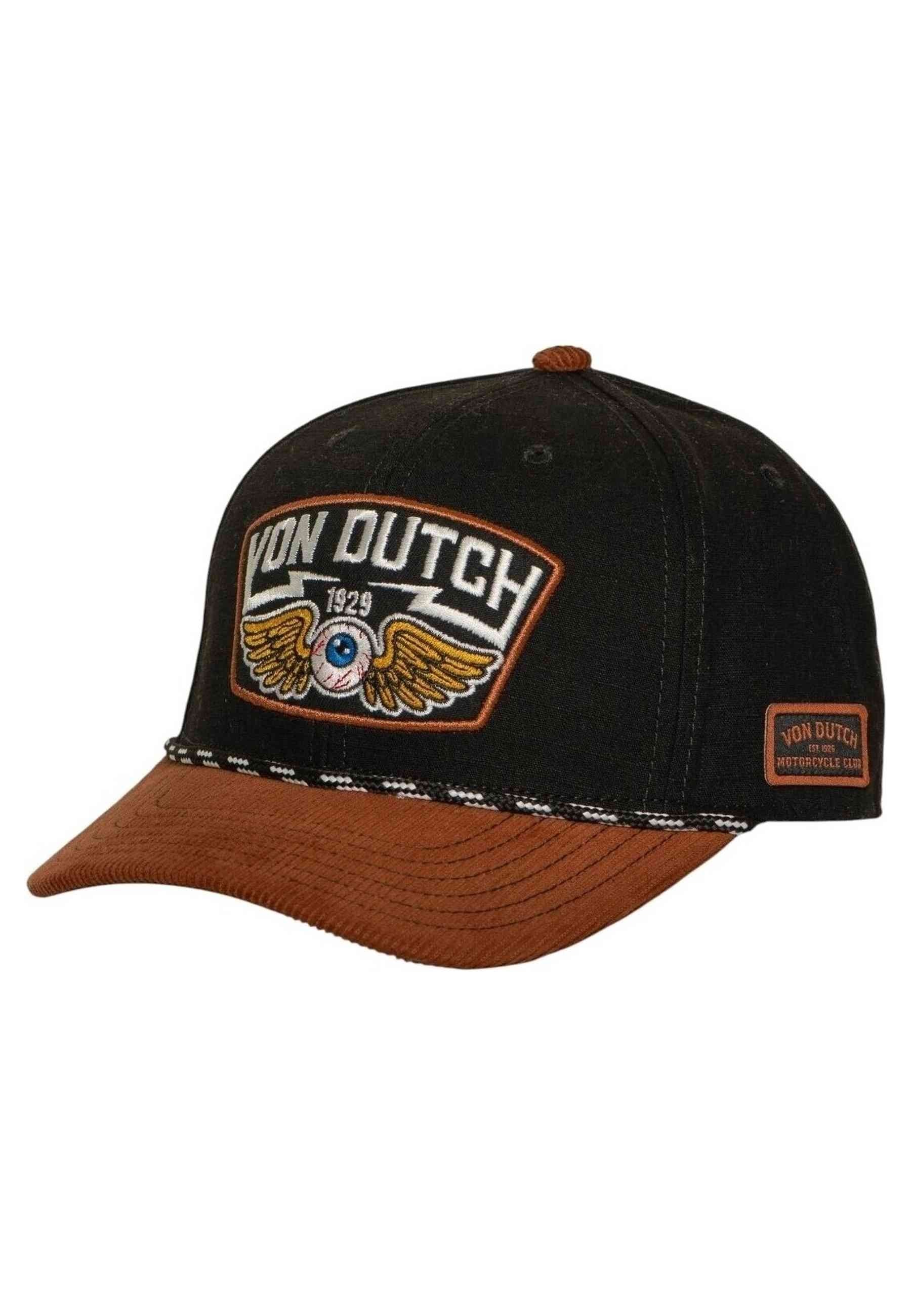 GORRA VON DUTCH NEGRA BORDADOS SEM16 TRUCKER CAP