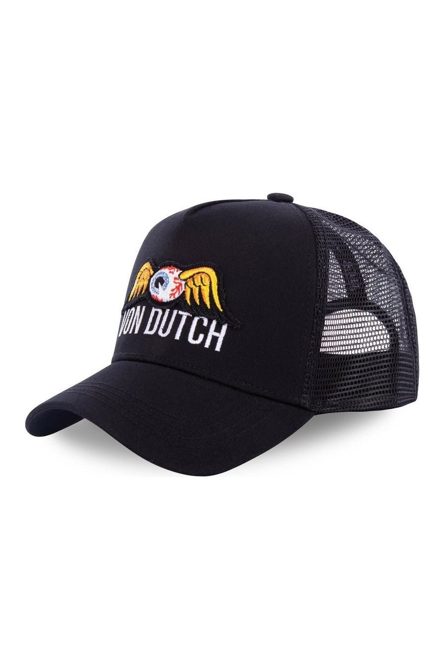 GORRA VON DUTCH NEGRA EYEPAT3 TRUCKER - AREA ZERO