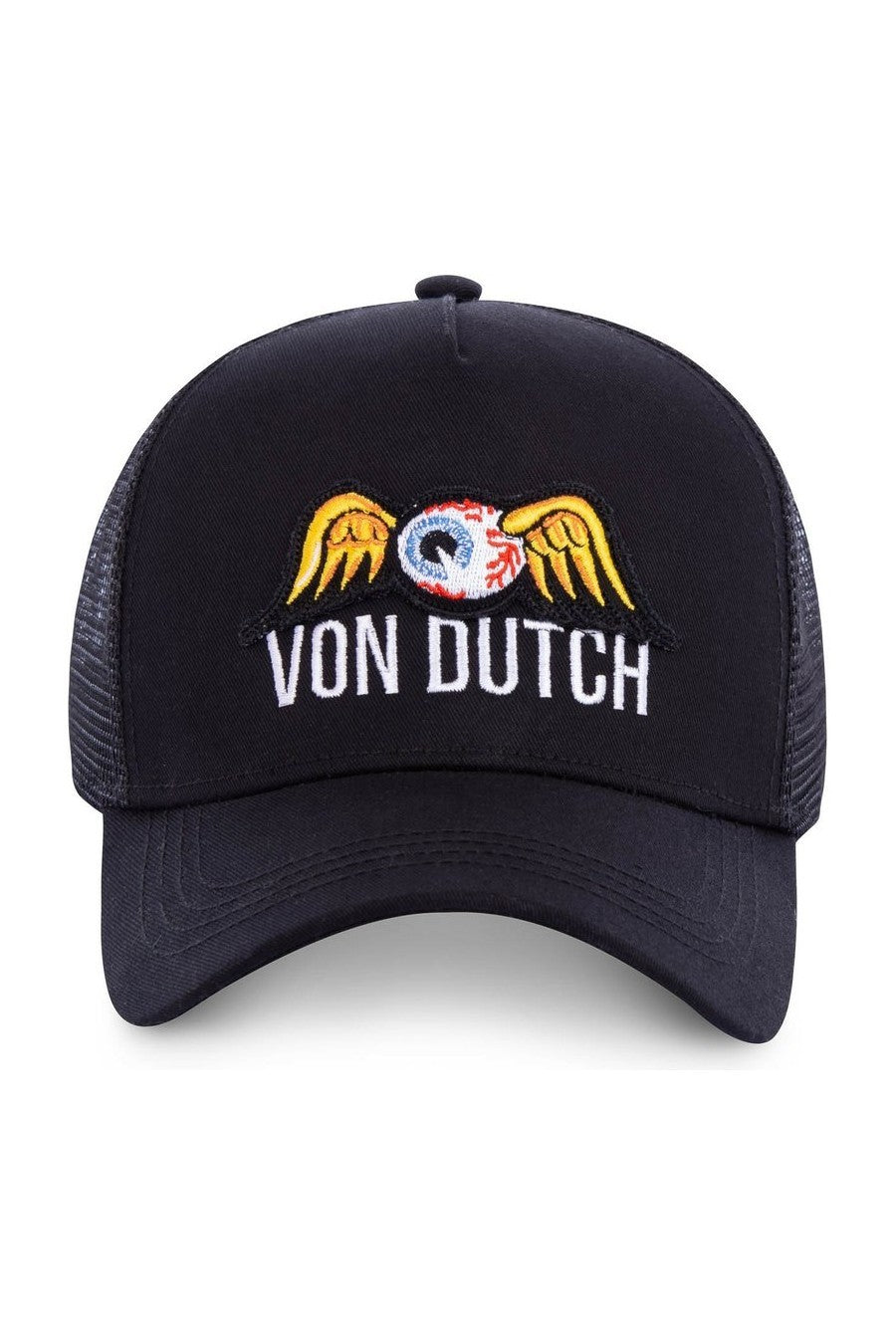 GORRA VON DUTCH NEGRA EYEPAT3 TRUCKER