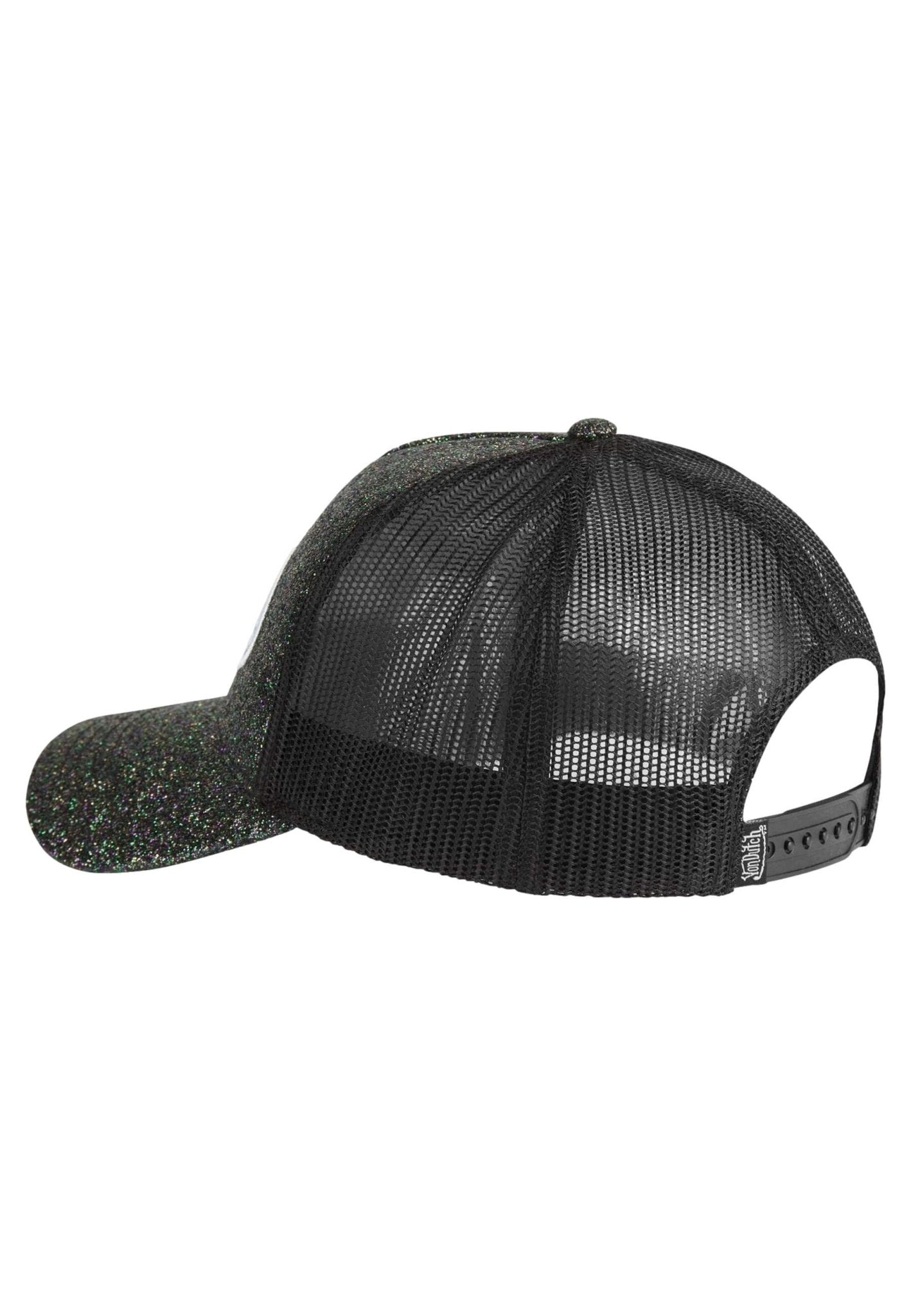GORRA VON DUTCH NEGRA GLITTER GLIB TRUCKER CAP - AREA ZERO