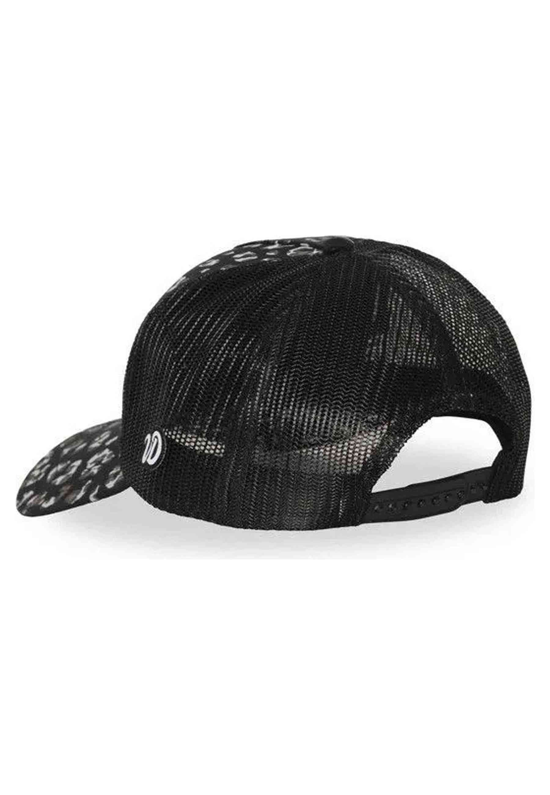 GORRA VON DUTCH NEGRA LEOPARD FOIL TRUCKER CAP